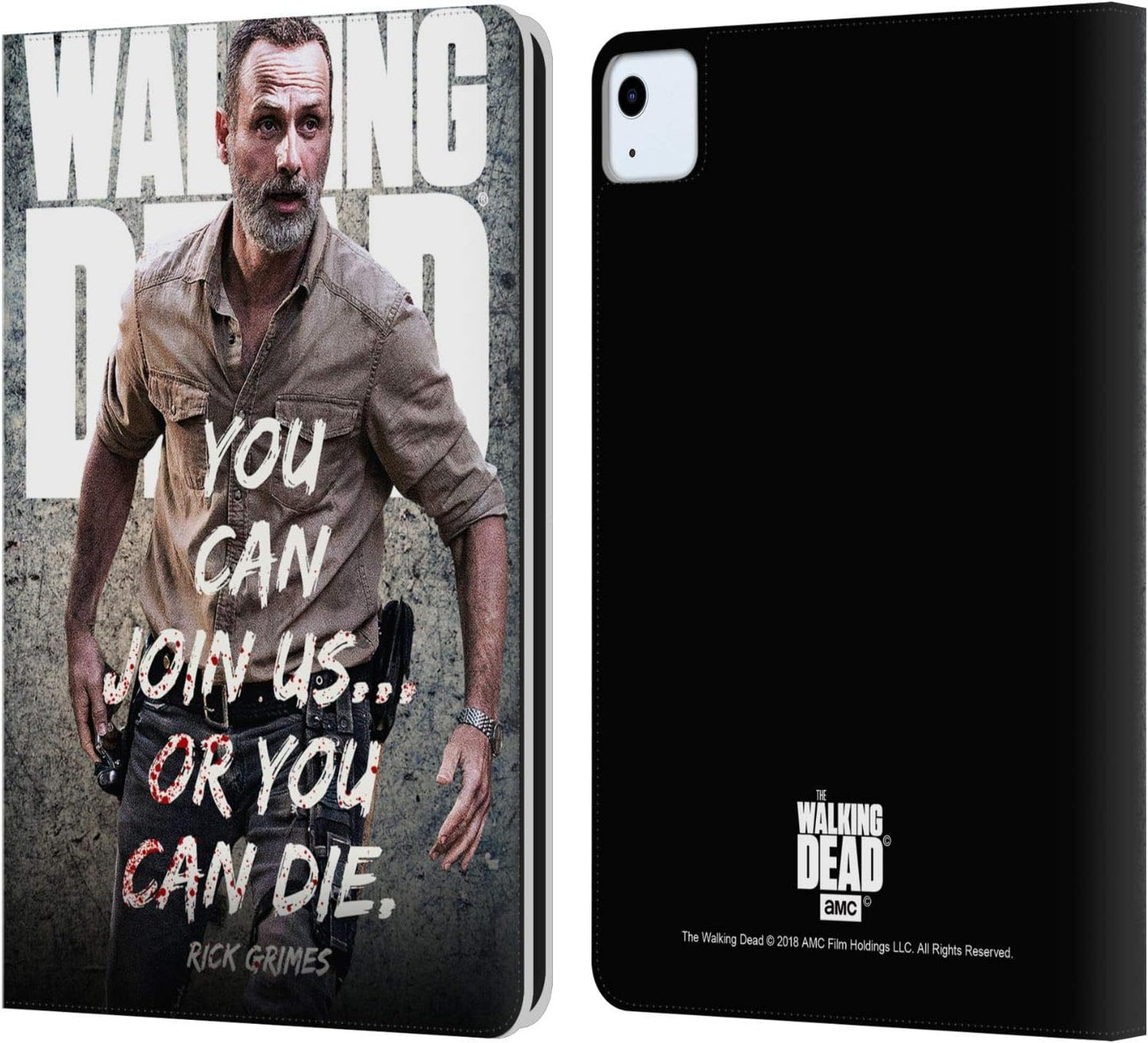 AMC The Walking Dead Rick Grimes Legacy Leather Wallet Case
