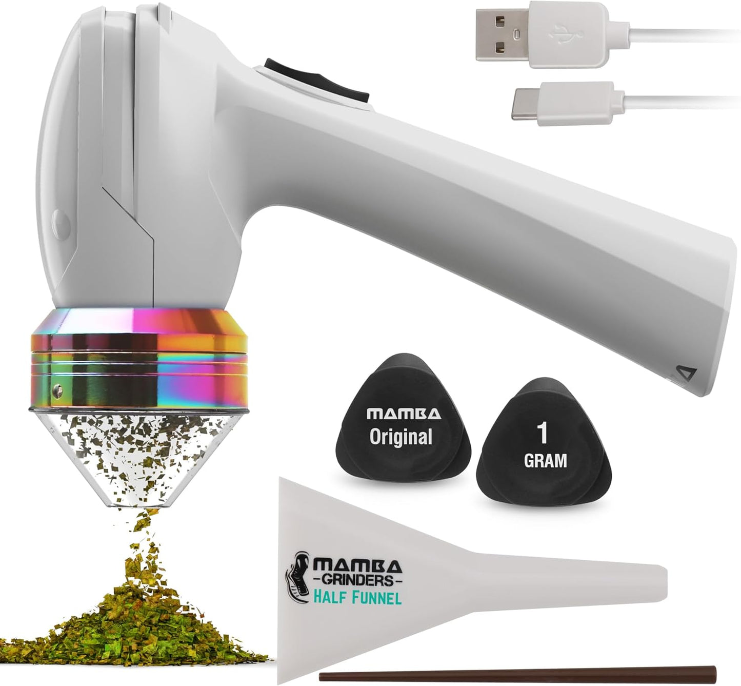 Mamba Original Electric Herb Grinder for Effortless Grinding