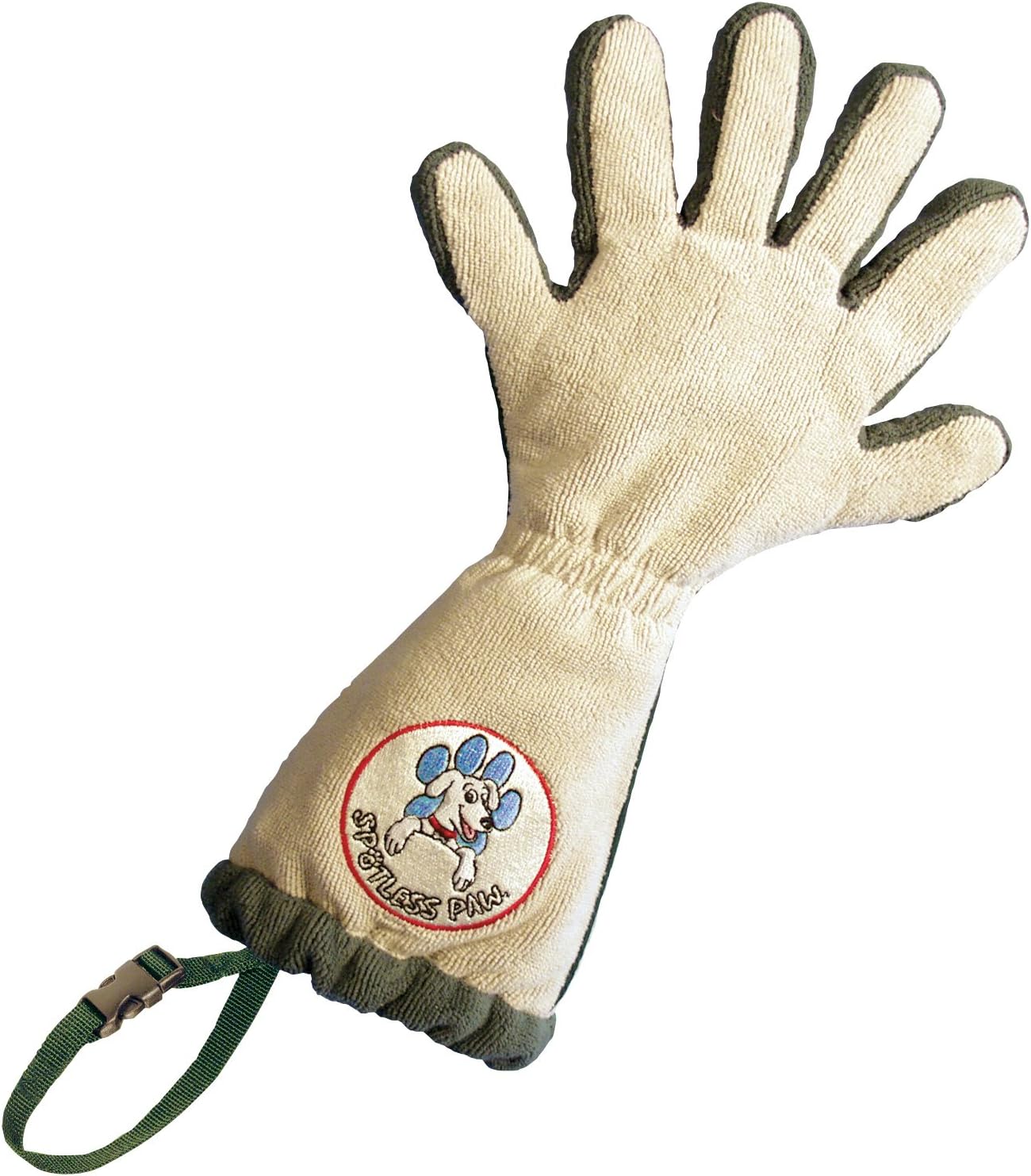 Spotless Paw: Microfiber Grooming Gloves - Dirt-Free Pets