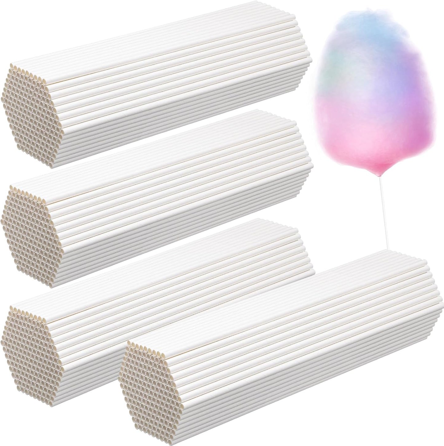 1200 Pcs Cotton Candy Cones for Fun Birthday Parties and Festivals