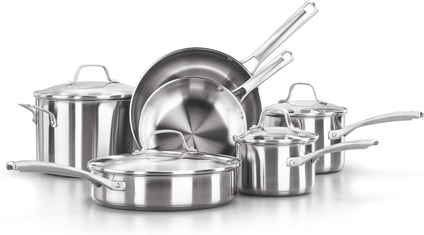 Calphalon Classic Stainless Steel Cookware Set for Every Kitchen