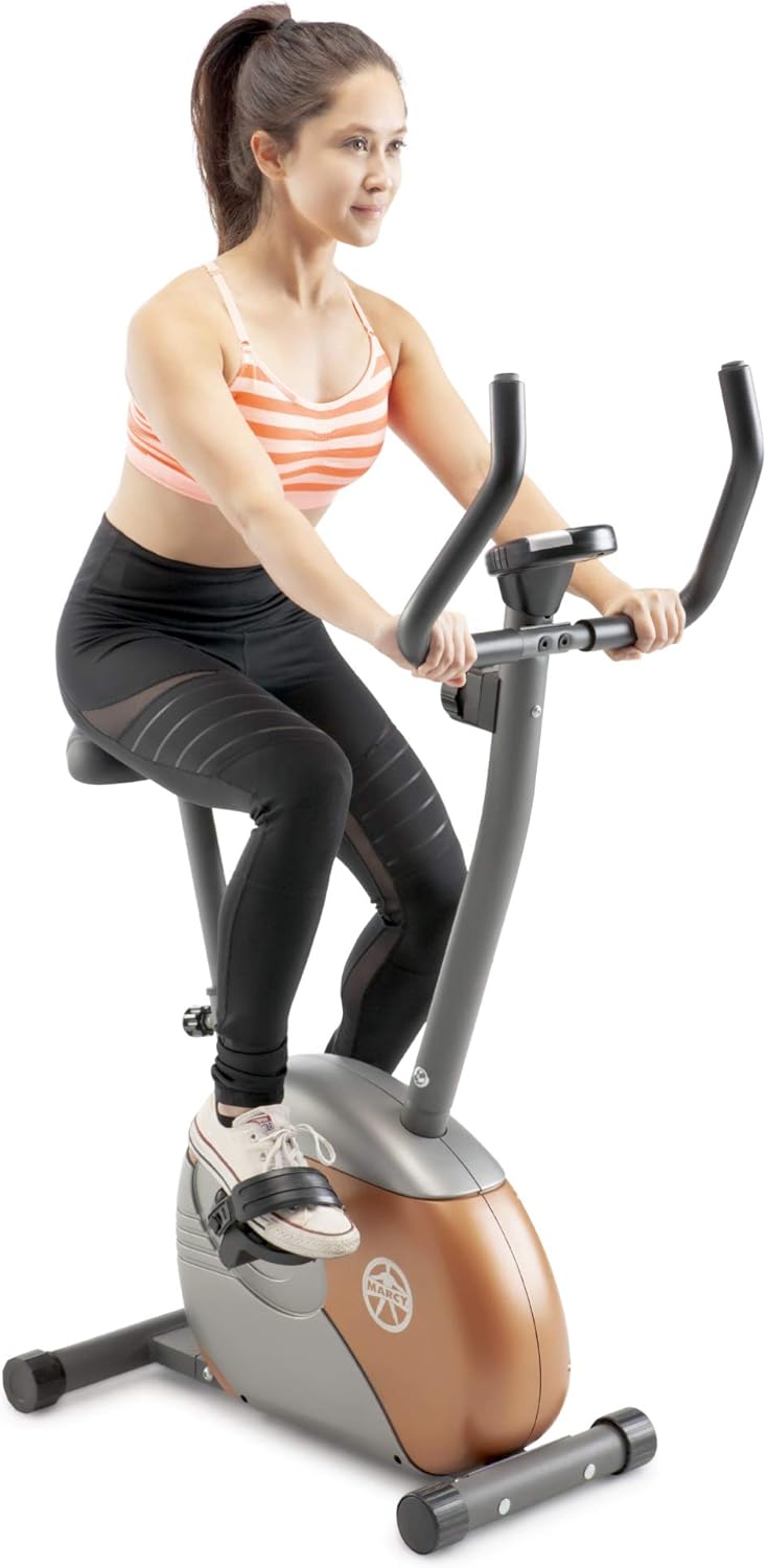 Marcy Home Fitness Personal Exercise Bike for Cardio Training