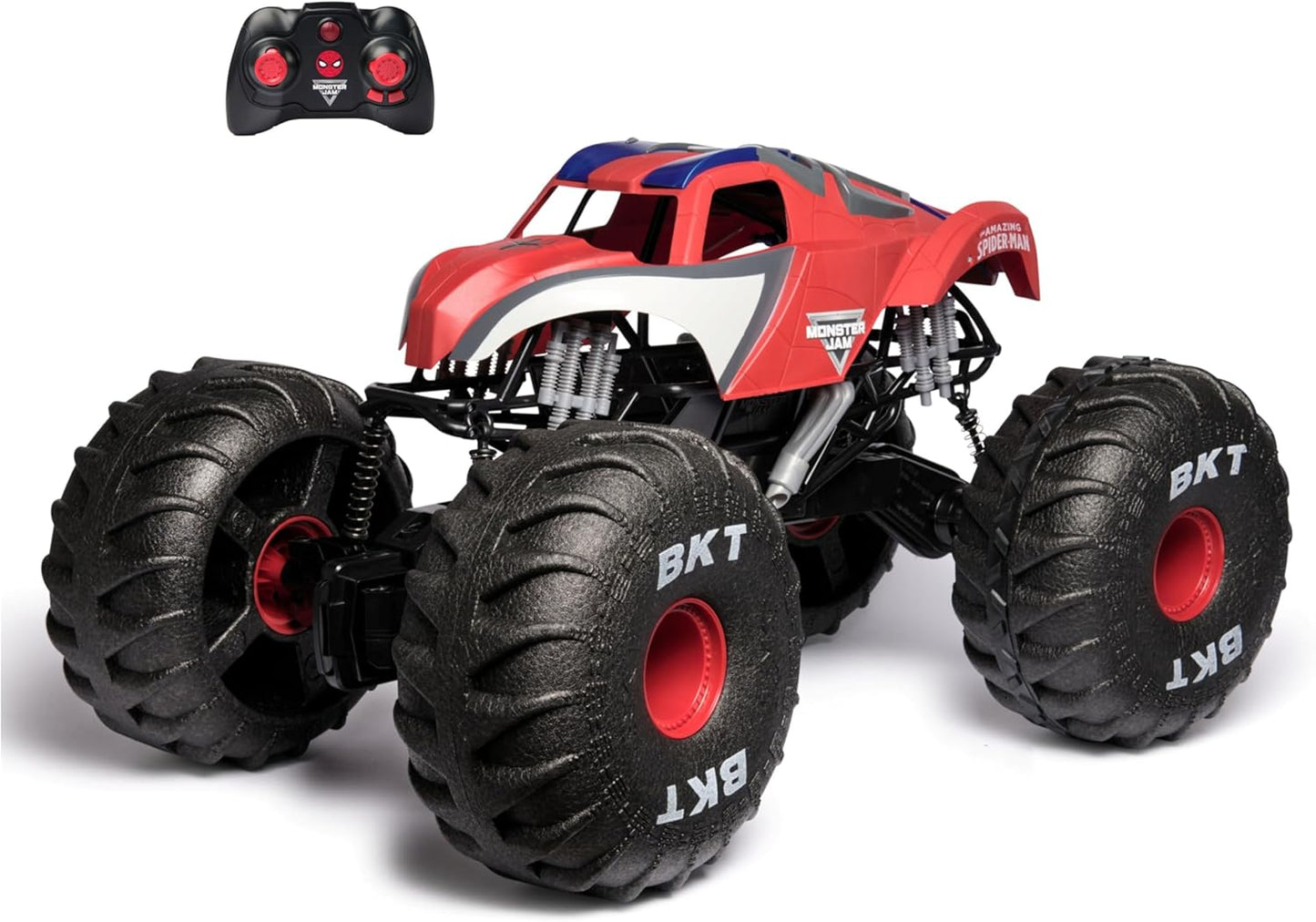 Monster Jam Mega Spider-Man RC Truck for All-Terrain Fun
