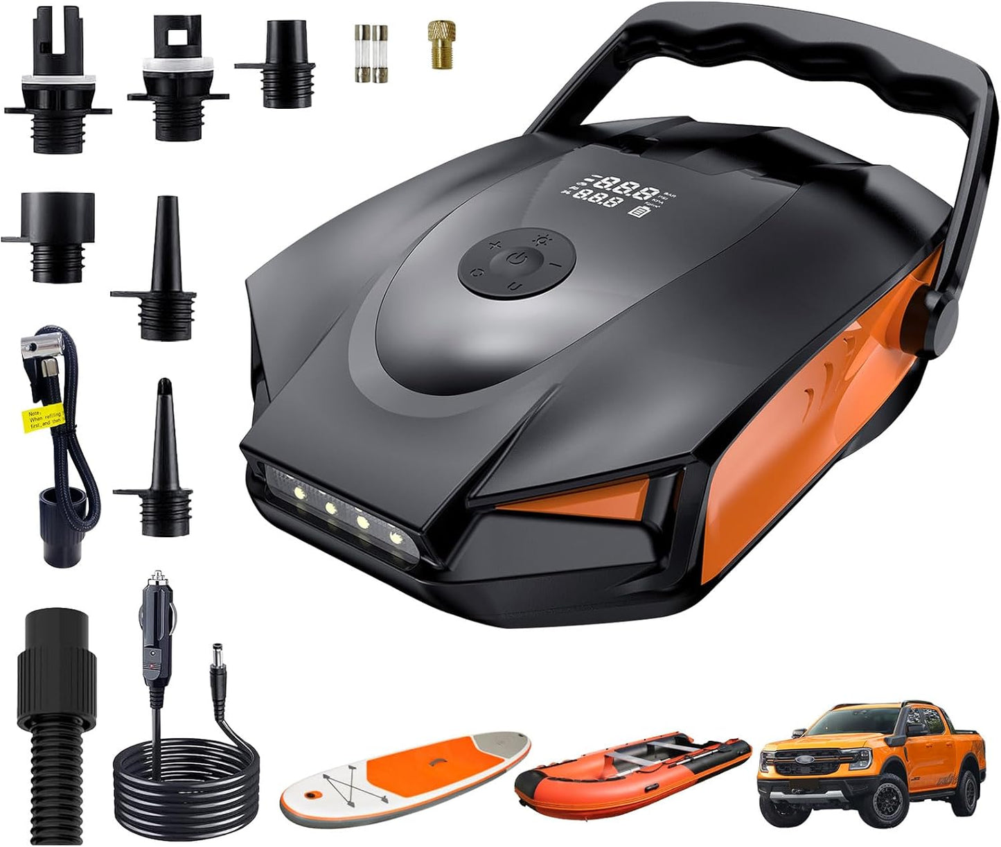 50PSI Electric Paddle Board Pump for Fast Inflation and Deflation
