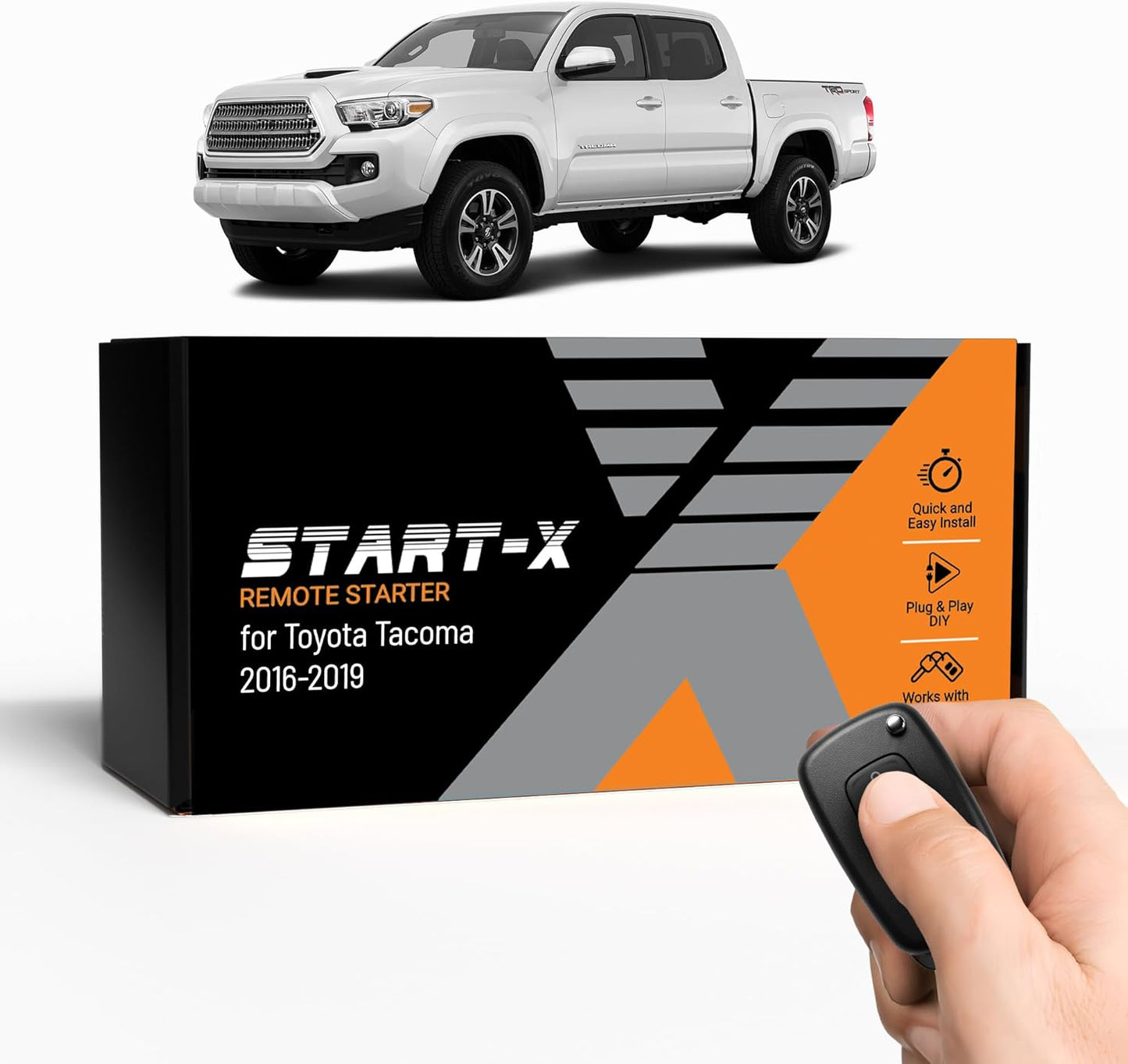 Start-X Remote Starter Kit for Toyota Tacoma Trucks 2016-2019