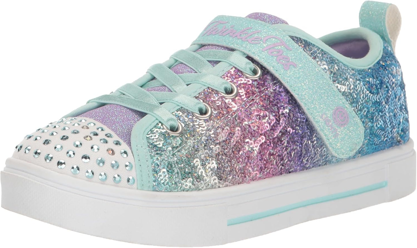 Skechers Girls TWI-Lites 2.0 - Enchanted Unicorn Light-Up Sneakers