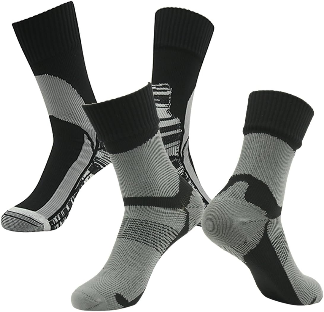 RANDY SUN Waterproof Breathable Socks for Hiking and Skiing