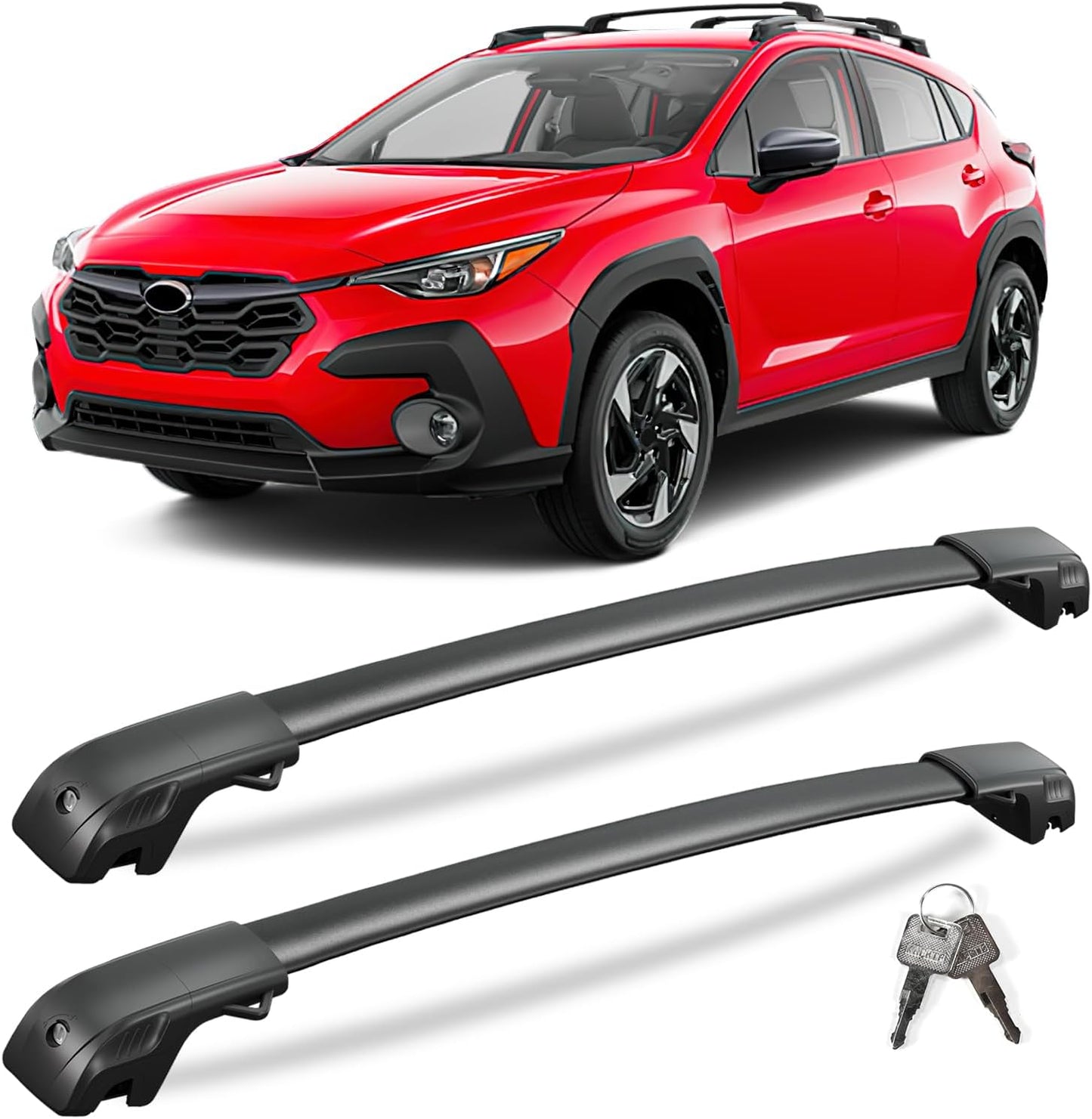 KINGGERI Roof Rack Cross Bars for Subaru Crosstrek 2024 2025