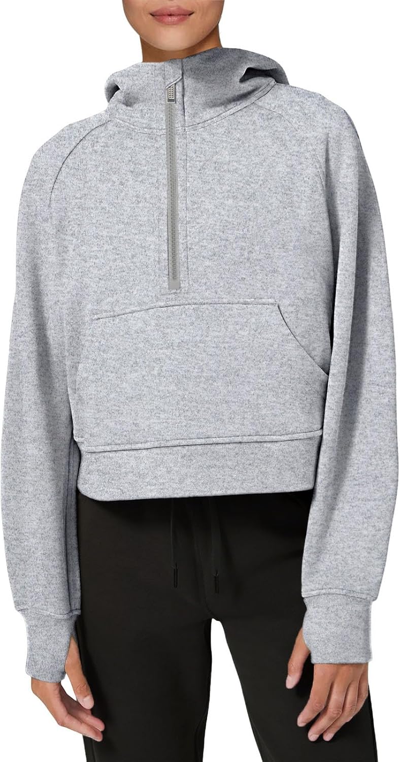 LASLULU Womens Fleece Hoodies Pullover for Cozy Fall Outfits