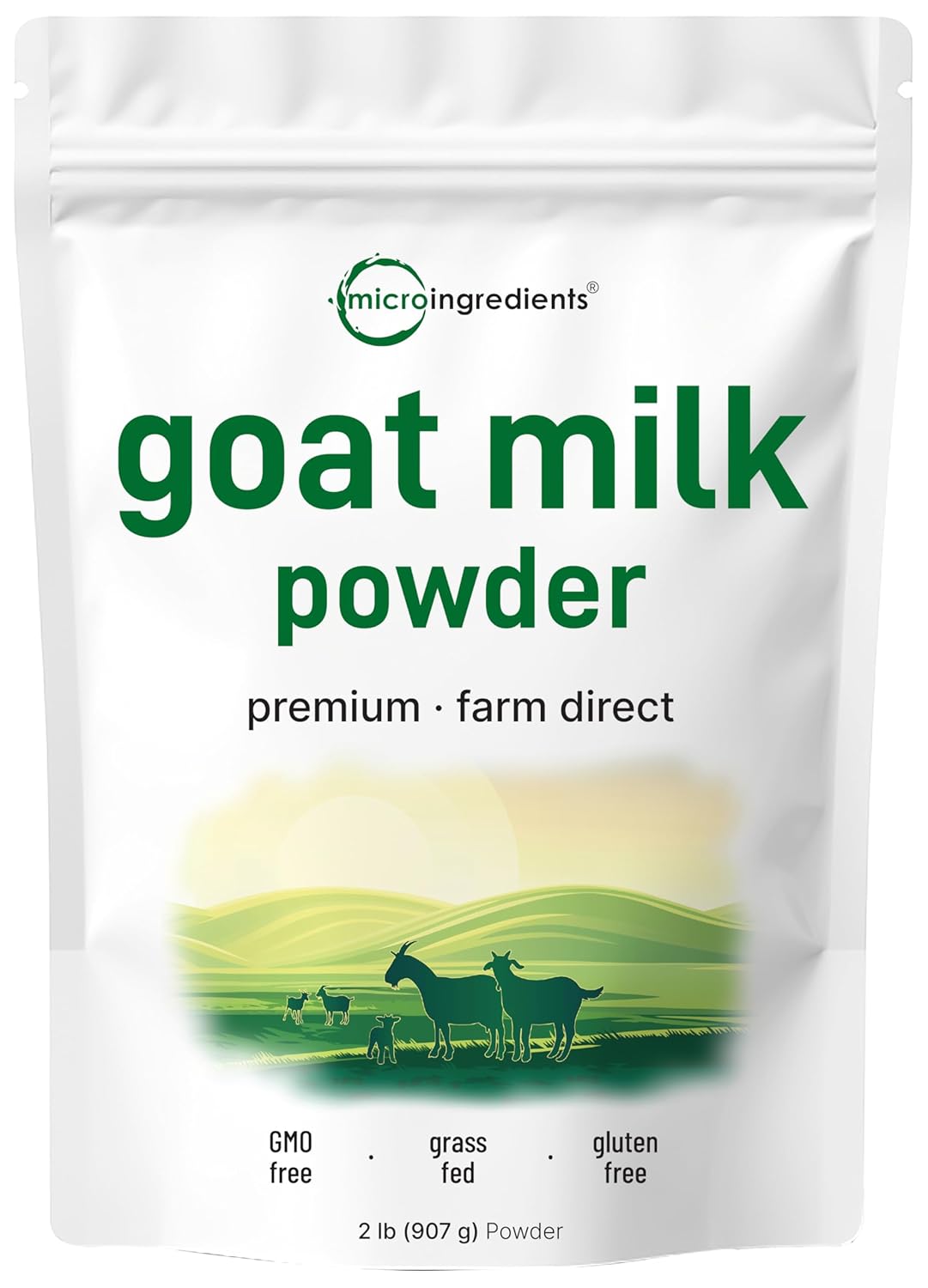 Micro Ingredients Goat Milk Powder - Pure, Grass-Fed Formula