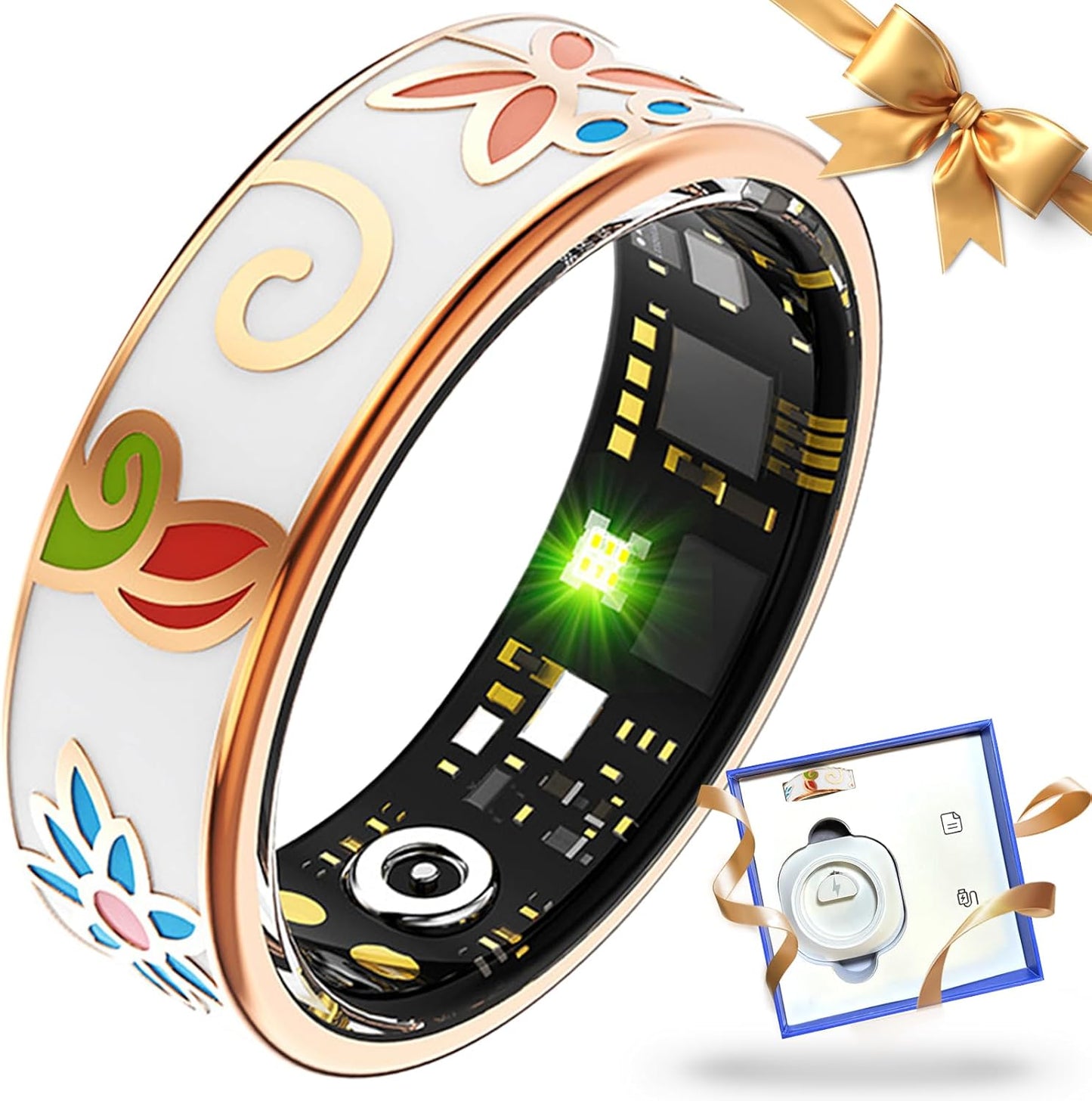 Smart Ring Health Tracker for Comprehensive Activity Monitoring