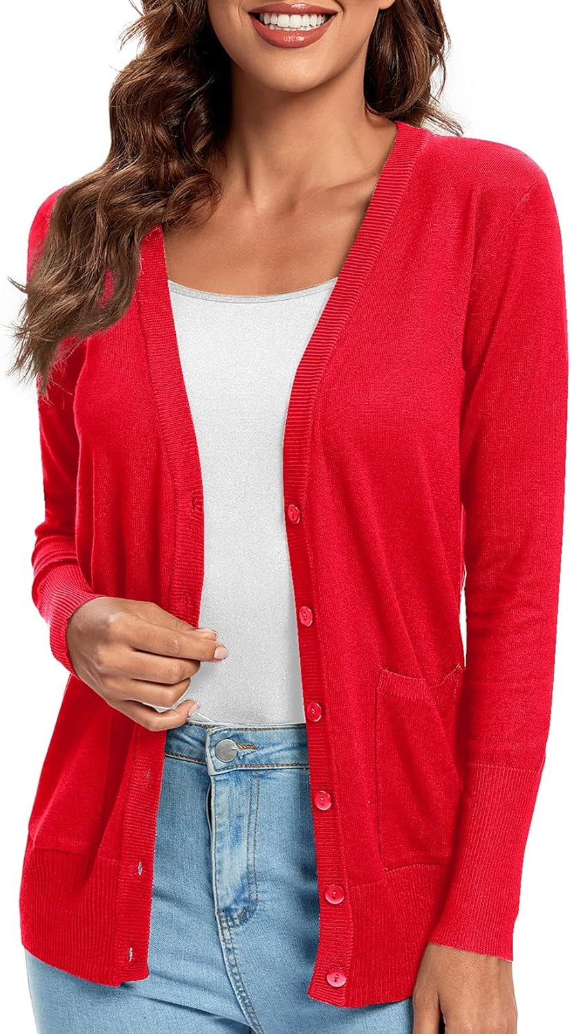 Urban CoCo Cozy Knit Cardigan with Pockets