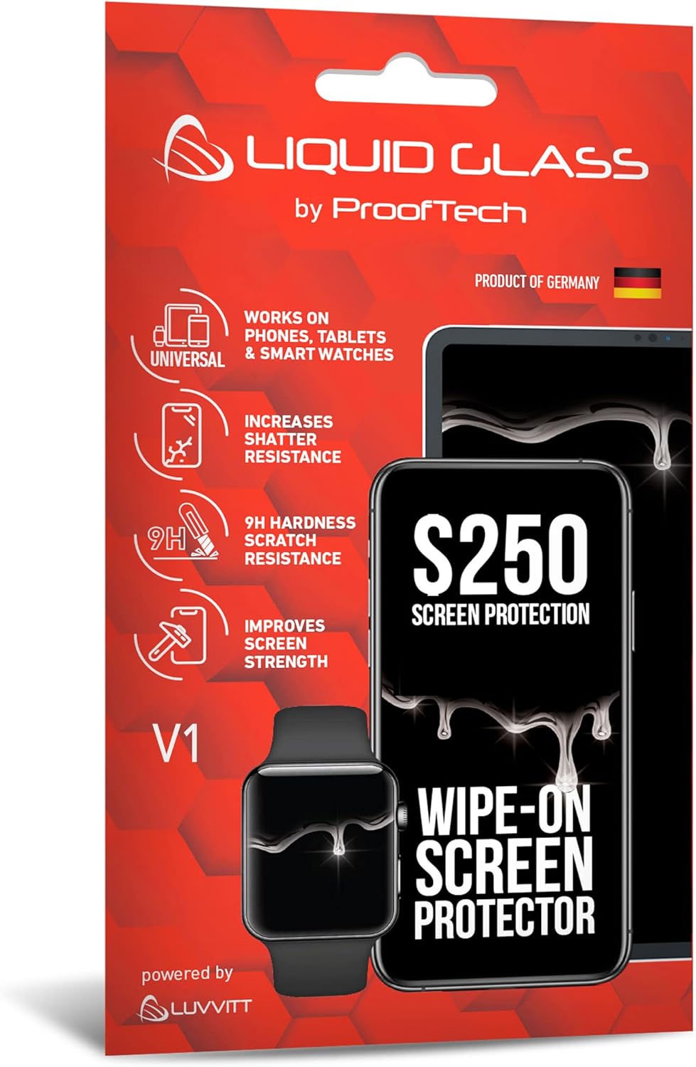Universal Liquid Glass Screen Protector for All Devices 9H
