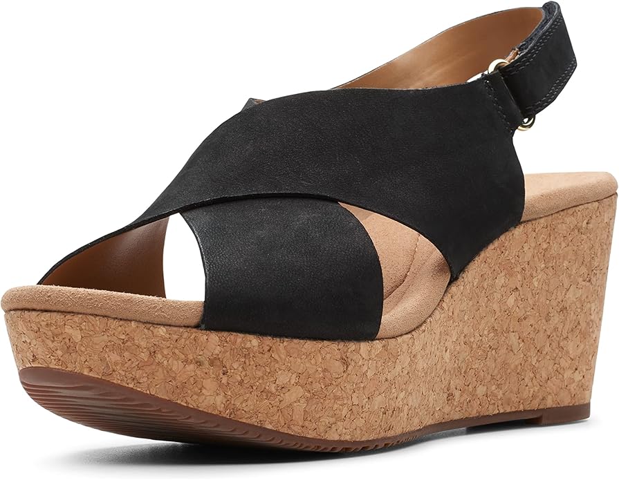 Clarks Women's Annadel Eirwyn Wedge Sandal: Comfort Meets Style