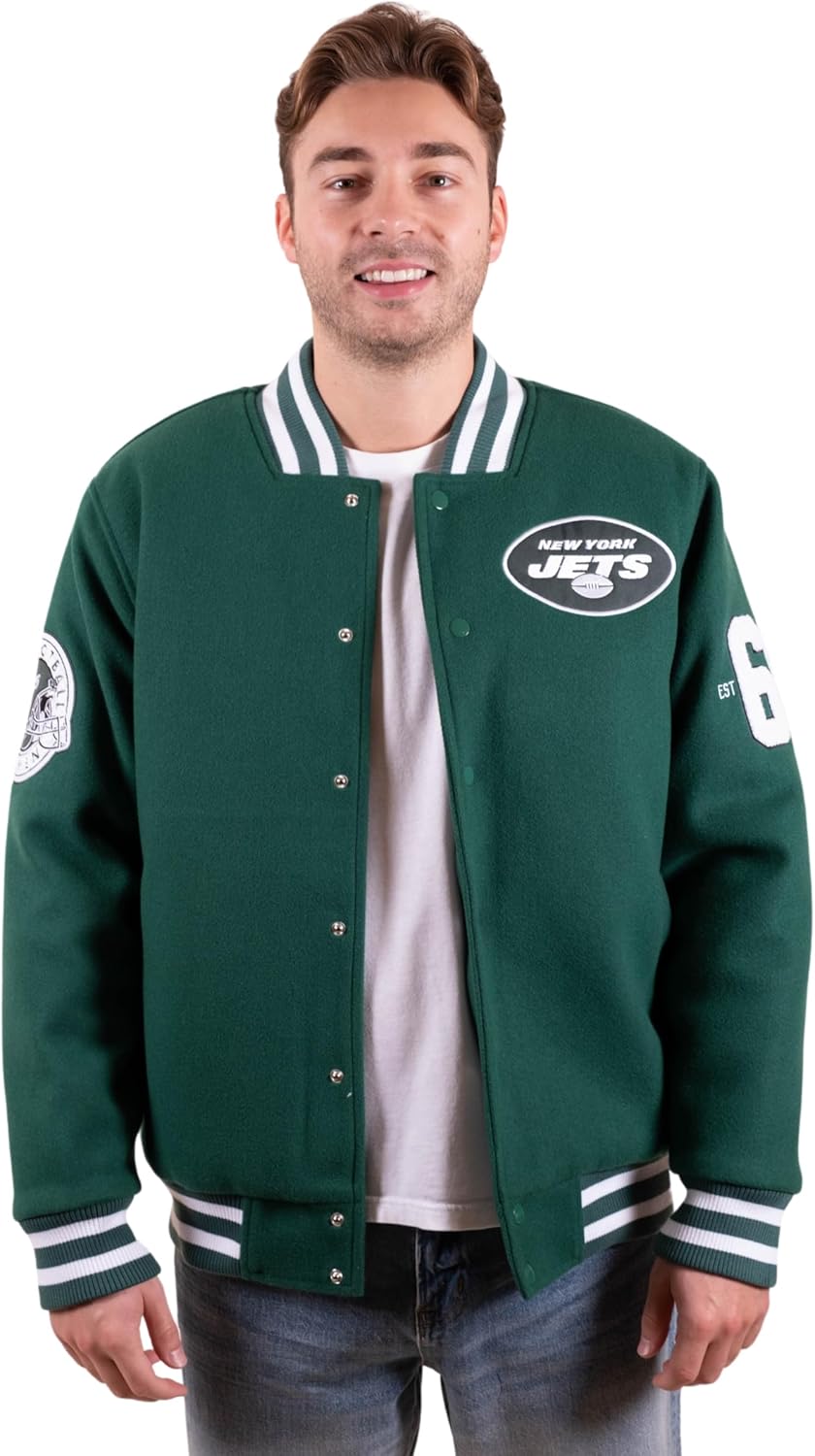 Ultra Game NFL Official Classic Varsity Coaches Jacket Review