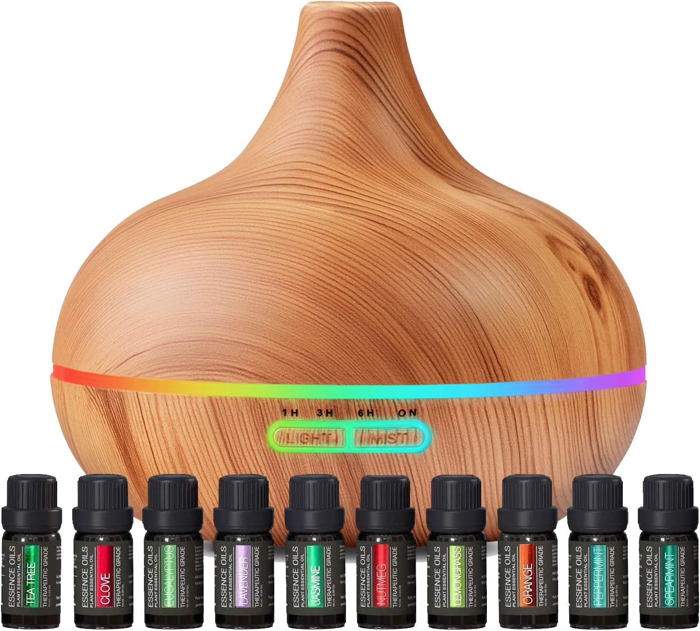 Ultimate Aromatherapy Diffuser with Essential Oil Set for Relaxation