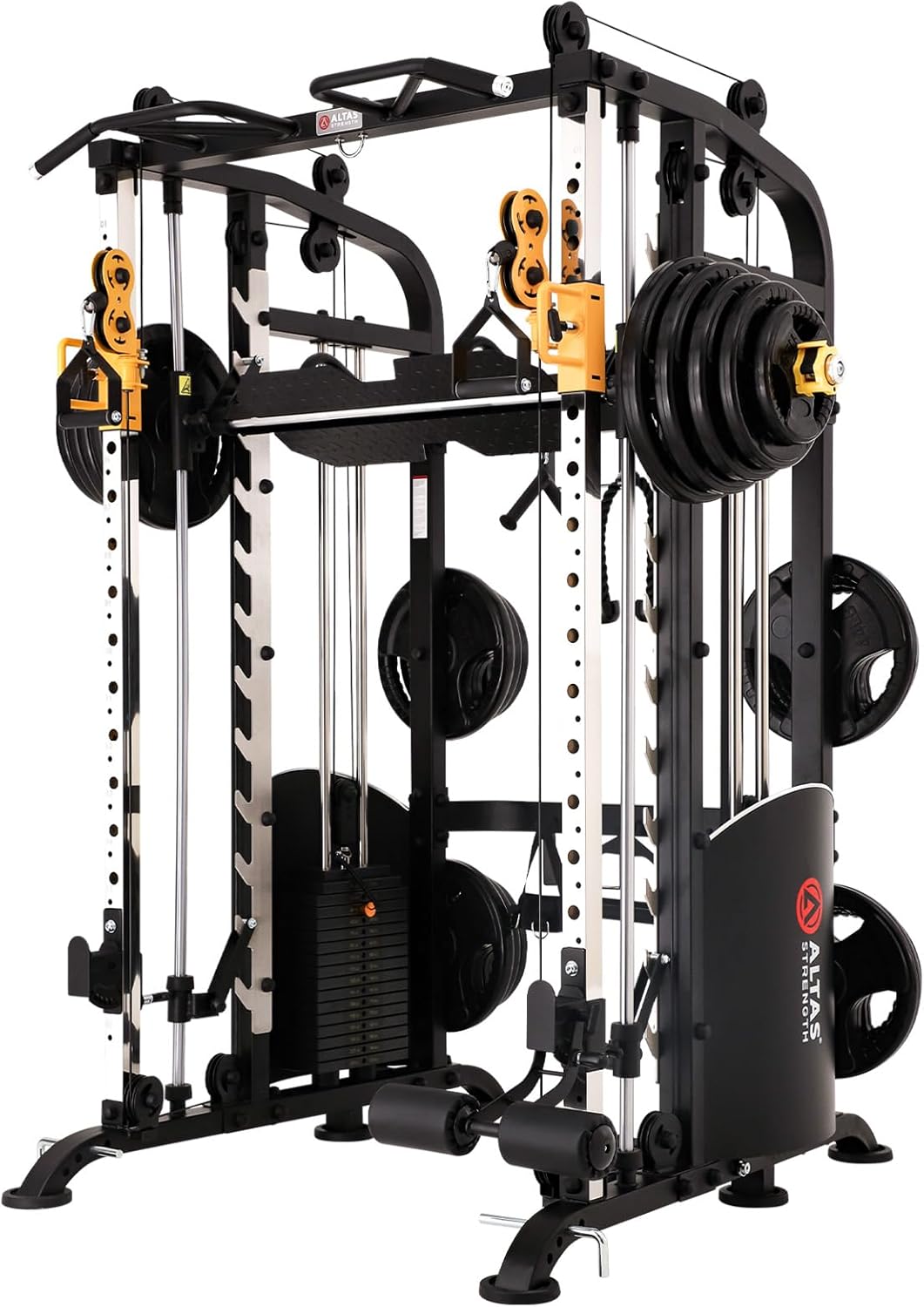 Altas Strength Smith Machine: 1000 lbs Capacity, 2000 lbs Cables