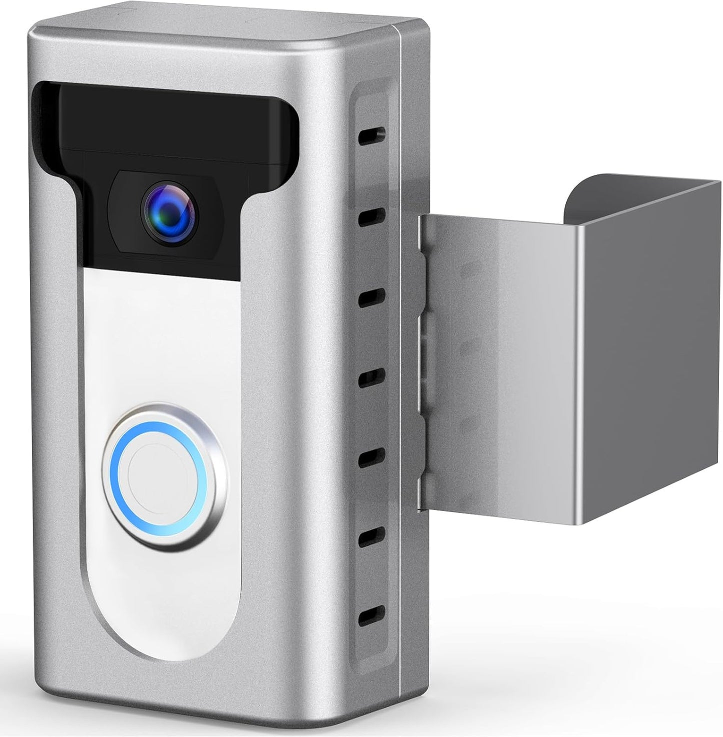 QIBOX No-Drill Doorbell Mount - Motion Sensor Friendly