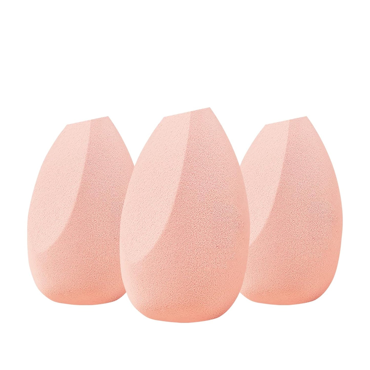 3-Pc Skin-Friendly Beauty Sponge Set for Flawless Makeup