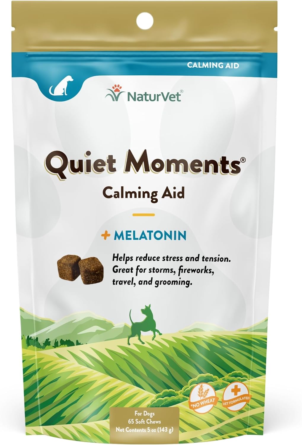 NaturVet Calming Aid for Dogs Promotes Relaxation