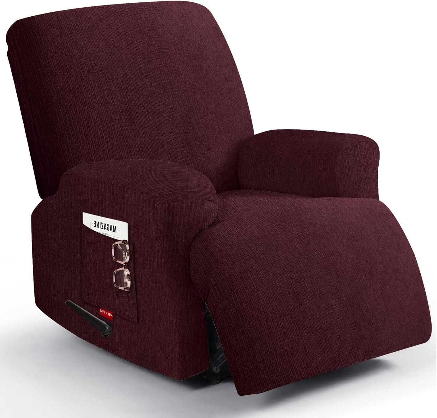 3 Pieces Stretch Recliner Chair Covers for Kids and Pets Comfort