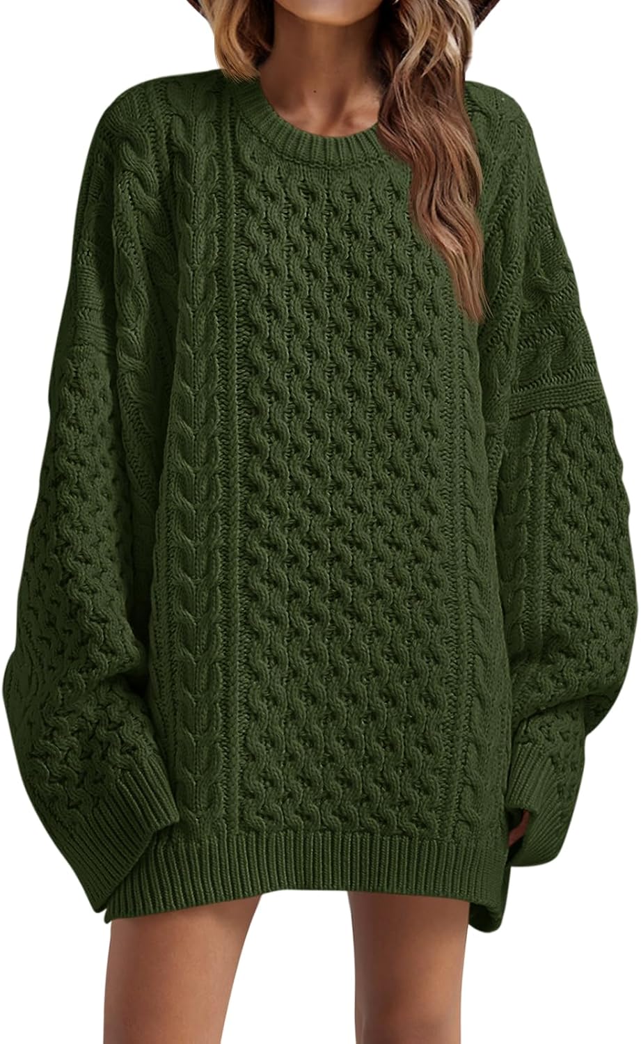 Saodimallsu Womens Oversized Sweaters for Cozy Fall Style