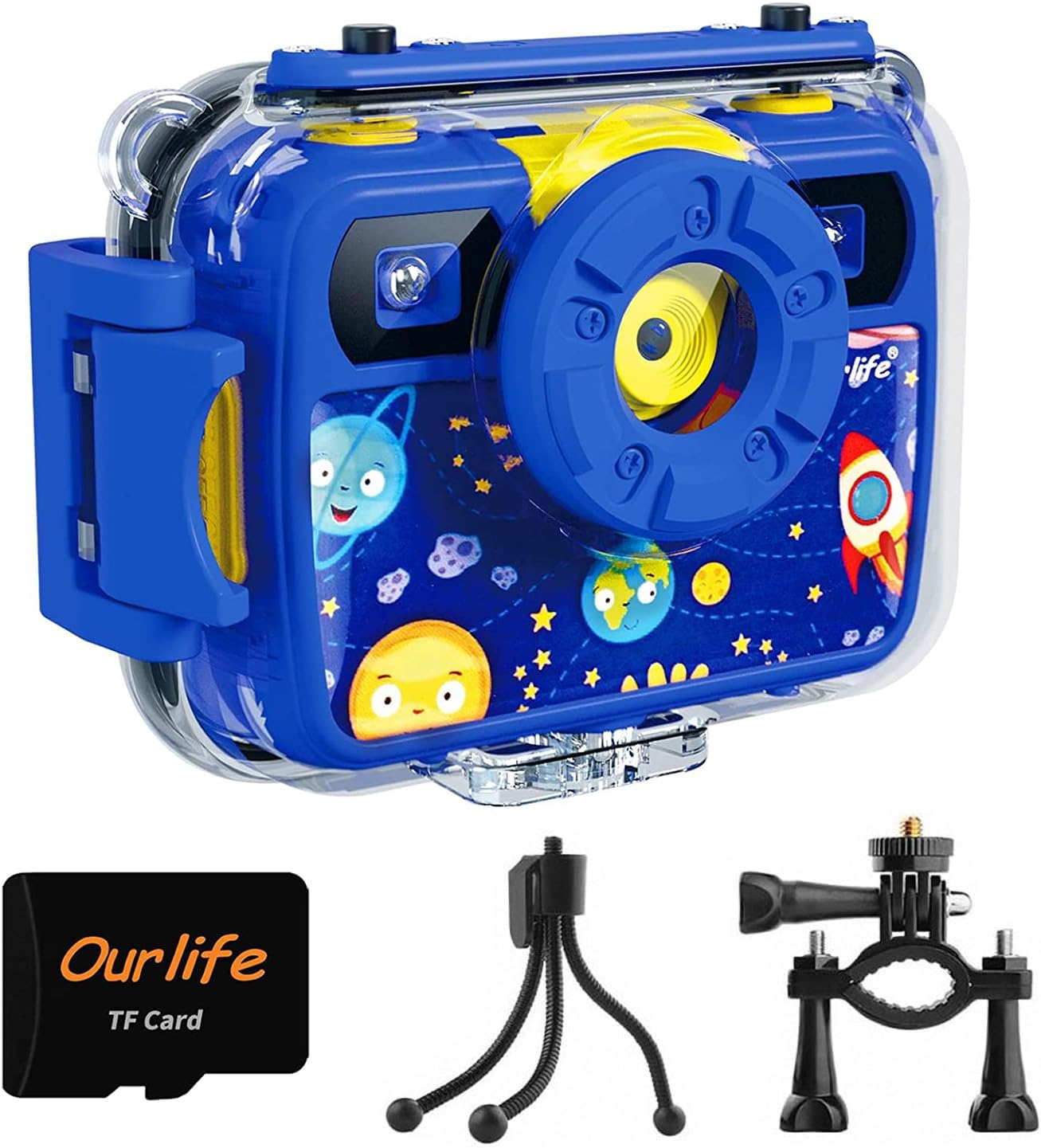 Ourlife Kids Camera - Waterproof Selfie Camera for Toddlers
