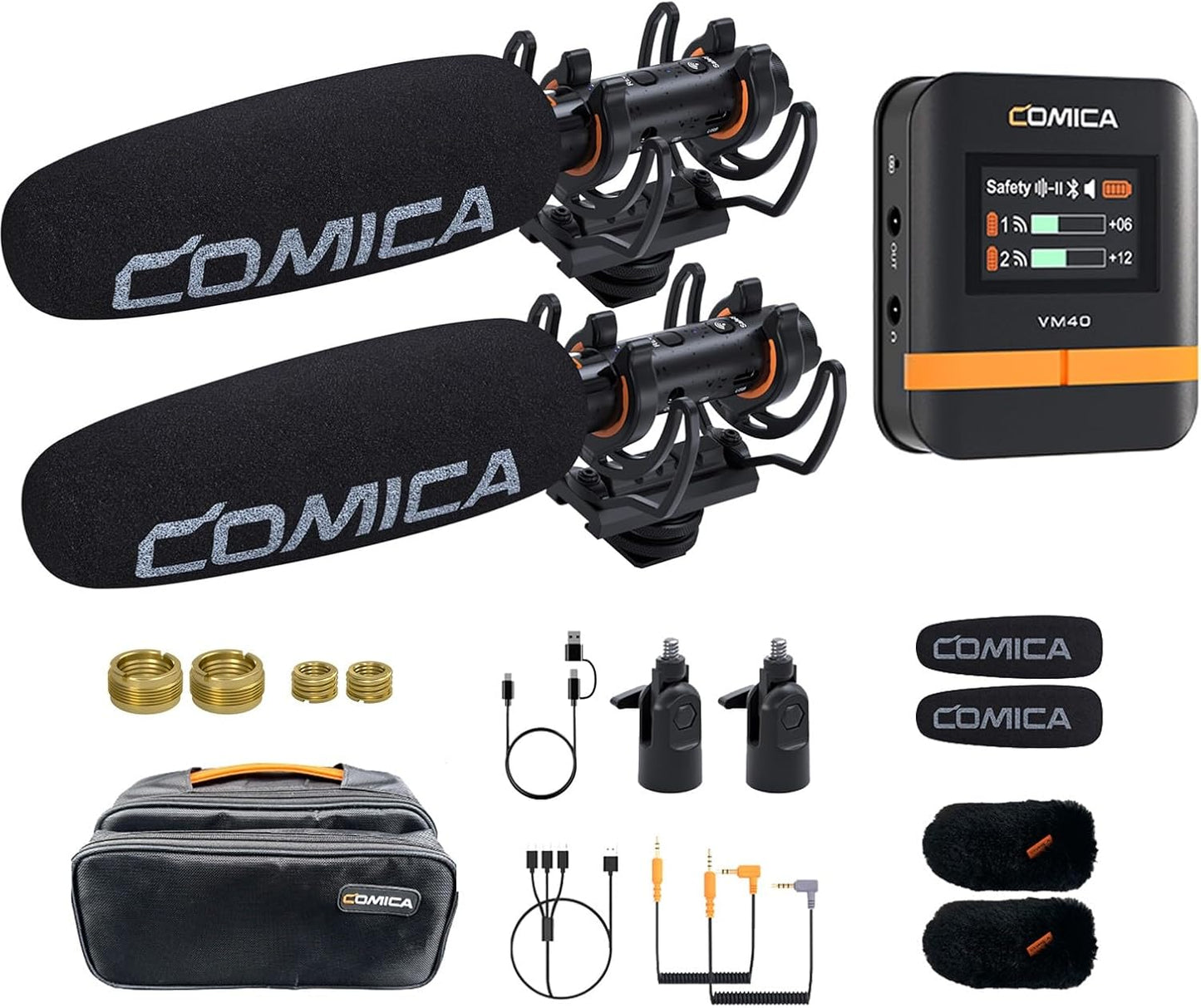COMICA VM40 Combo Shotgun Microphone for High-Quality Audio