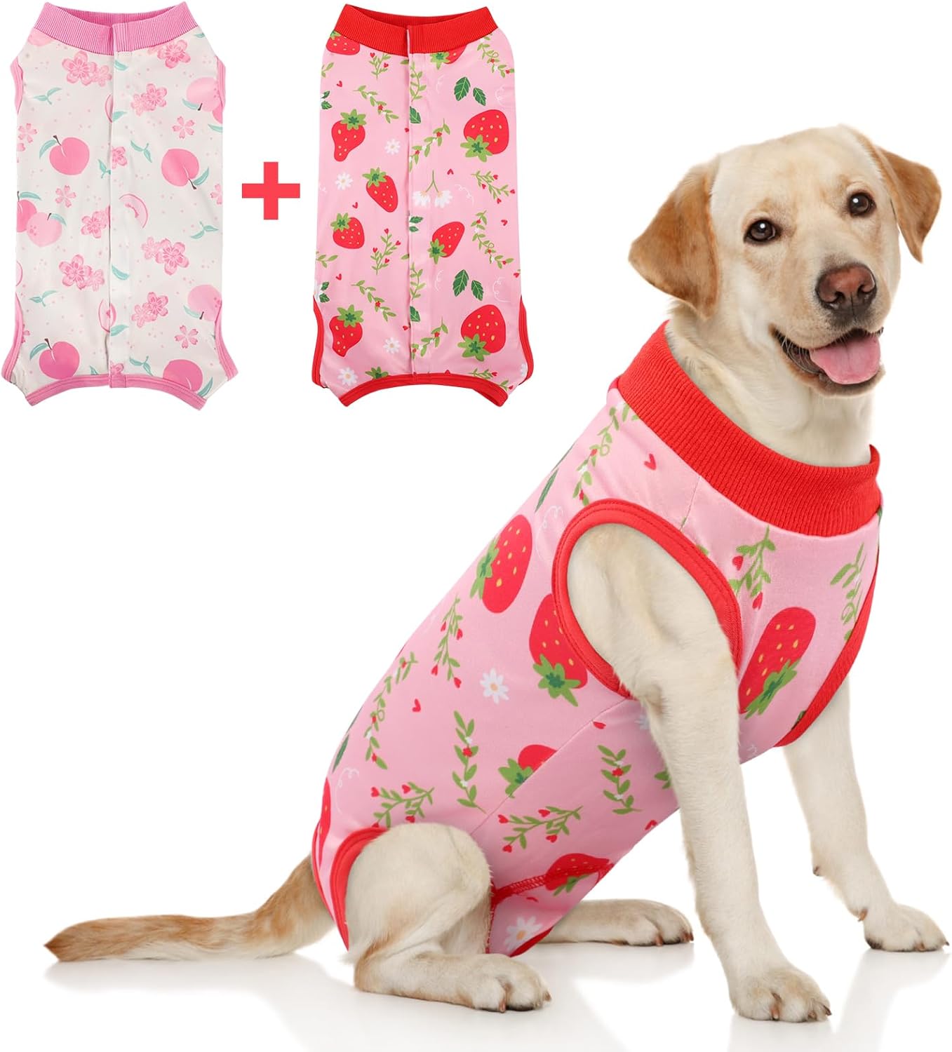 SAWMONG Dog Recovery Suit for Surgery, Soft Polyester Onesie