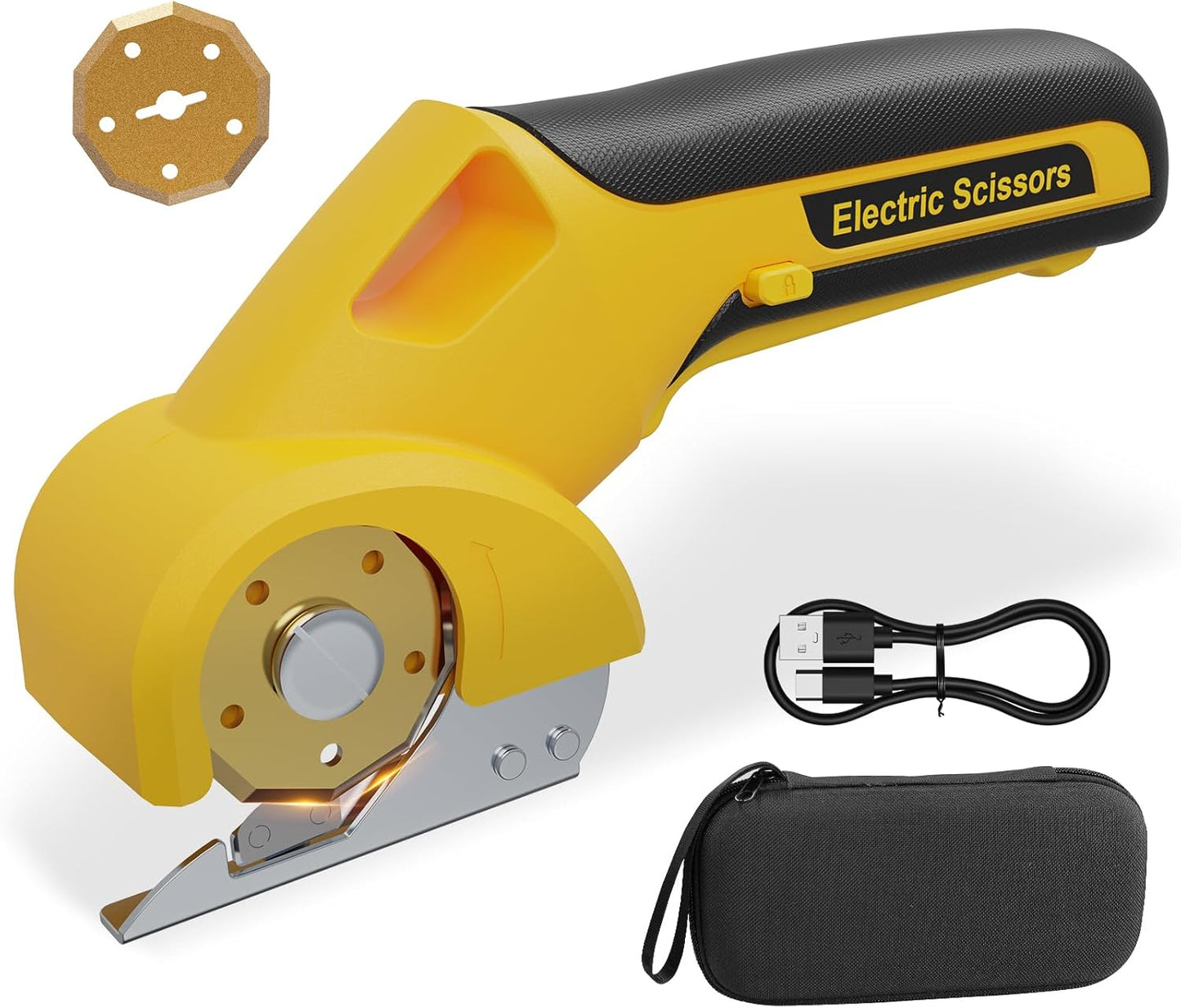 4V Cordless Cardboard Cutter with Titanium Blades for Precision