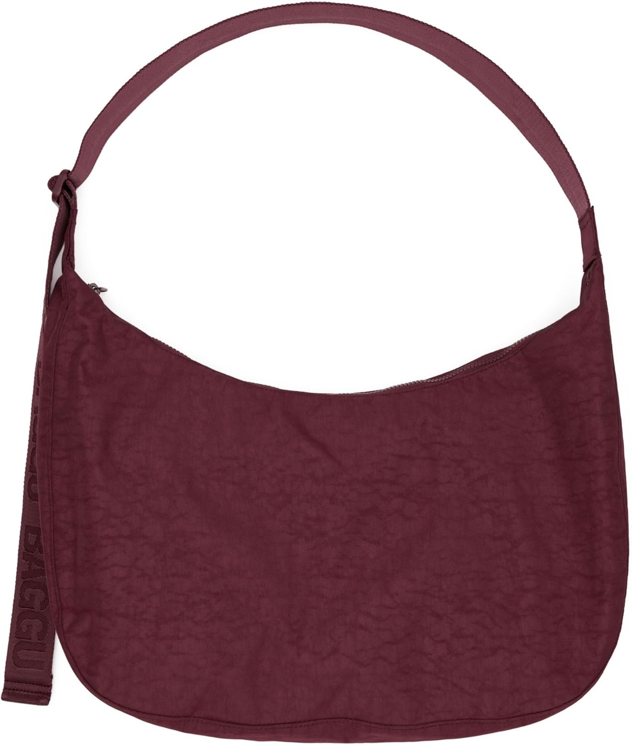 BAGGU Large Nylon Crescent Bag with Adjustable Logo Strap