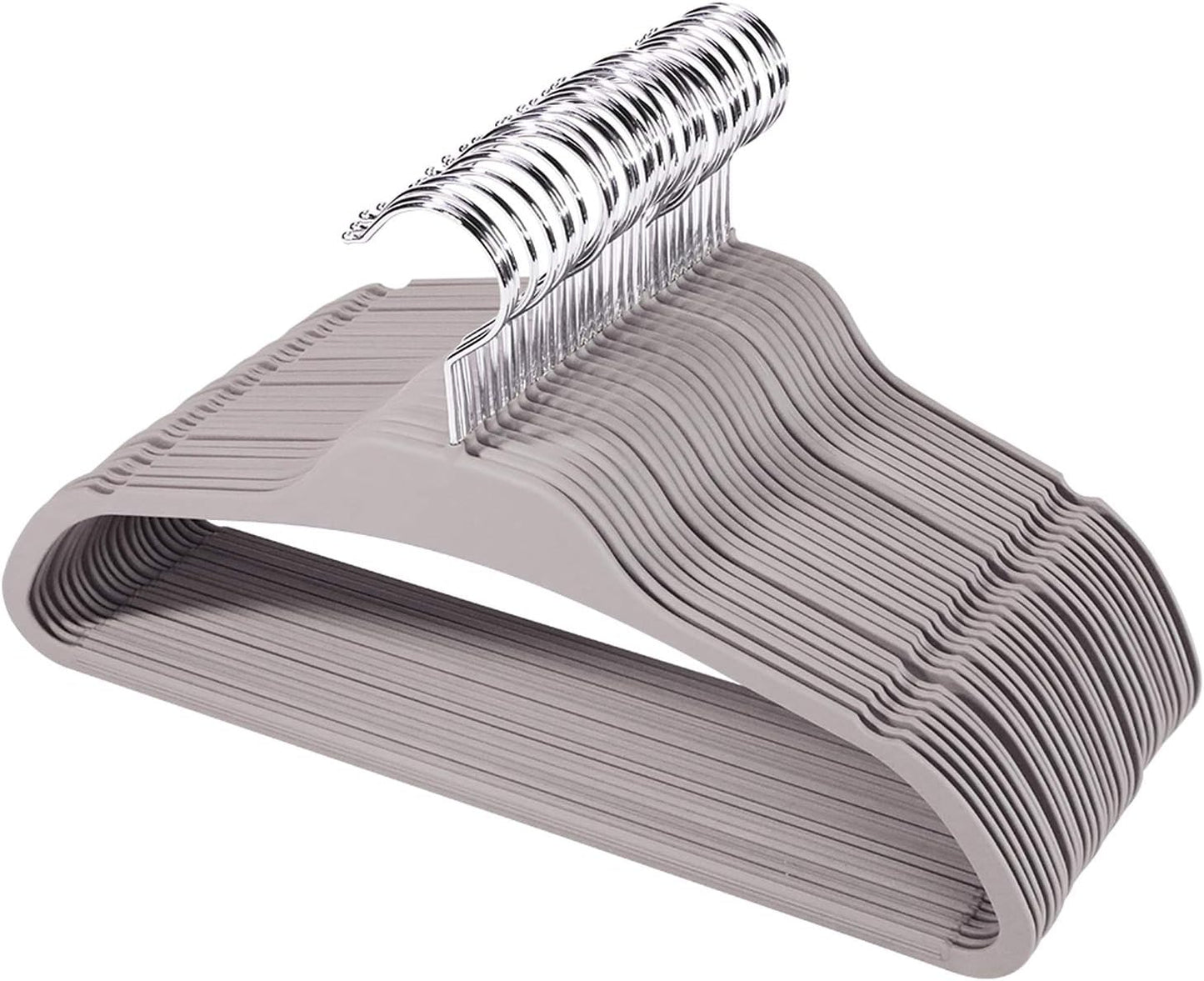 Durable Non-Slip Rubberized Hangers for All Your Clothes Needs