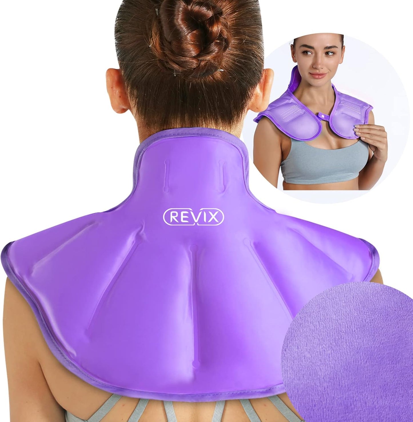 REVIX Shoulder Ice Pack for Neck and Upper Back Relief