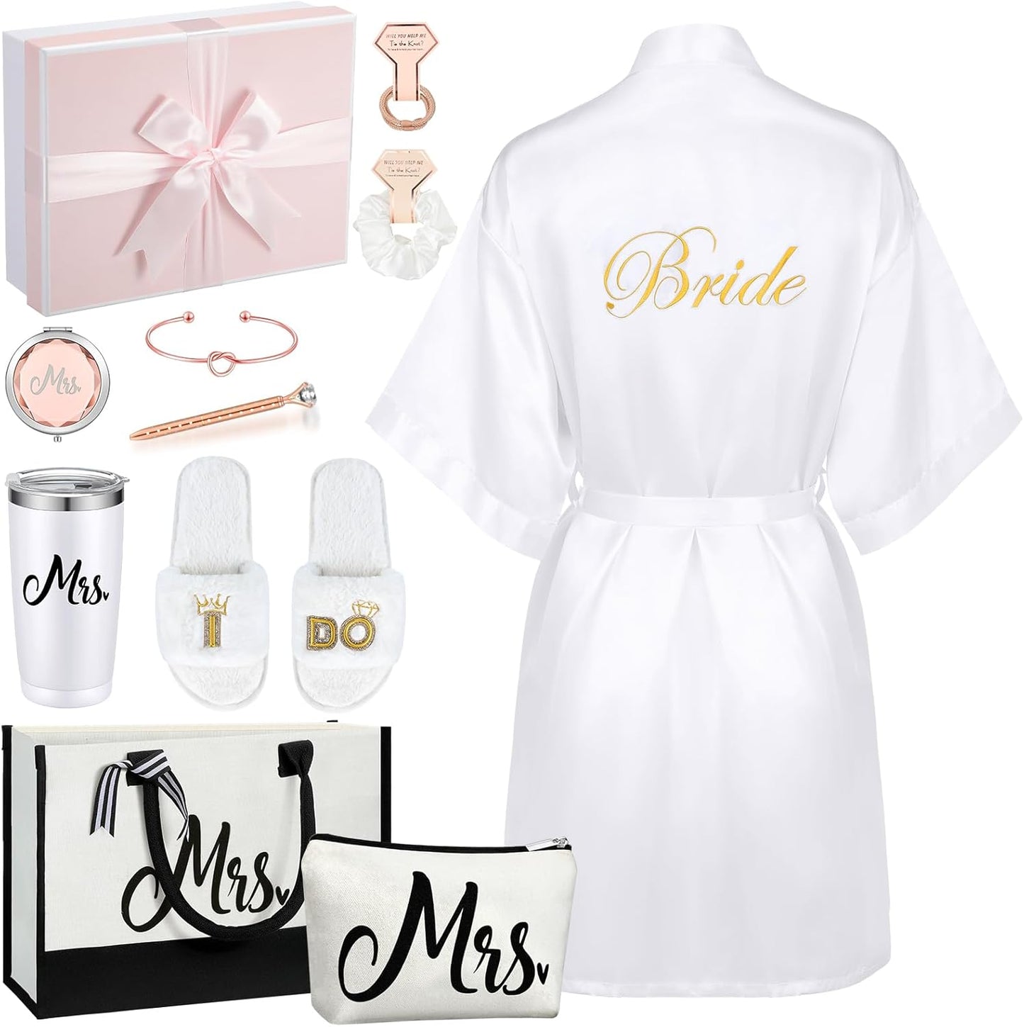 Berlune 14 Pcs Bride Gifts Box Sets for Wedding Celebrations