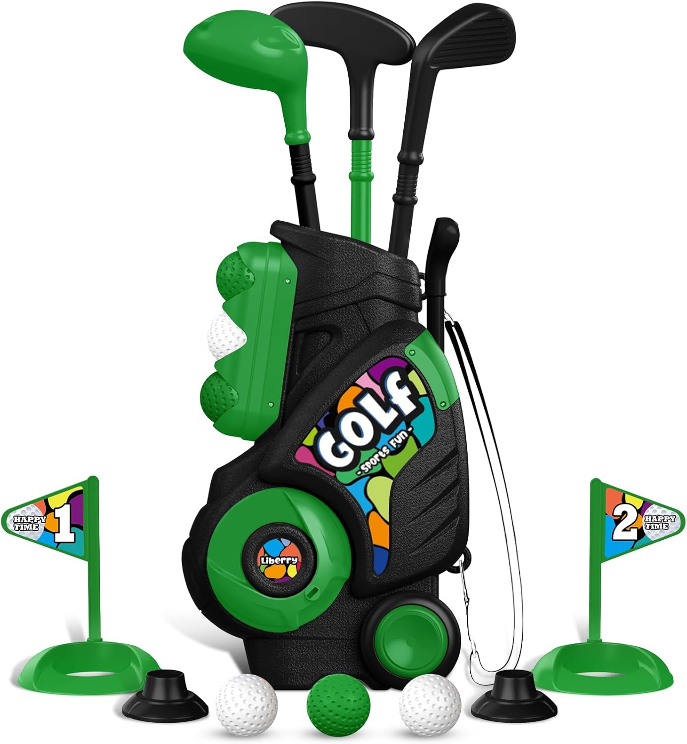 Liberry Toddler Golf Set for Boys Girls Age 2 3 4 5 - Fun Play