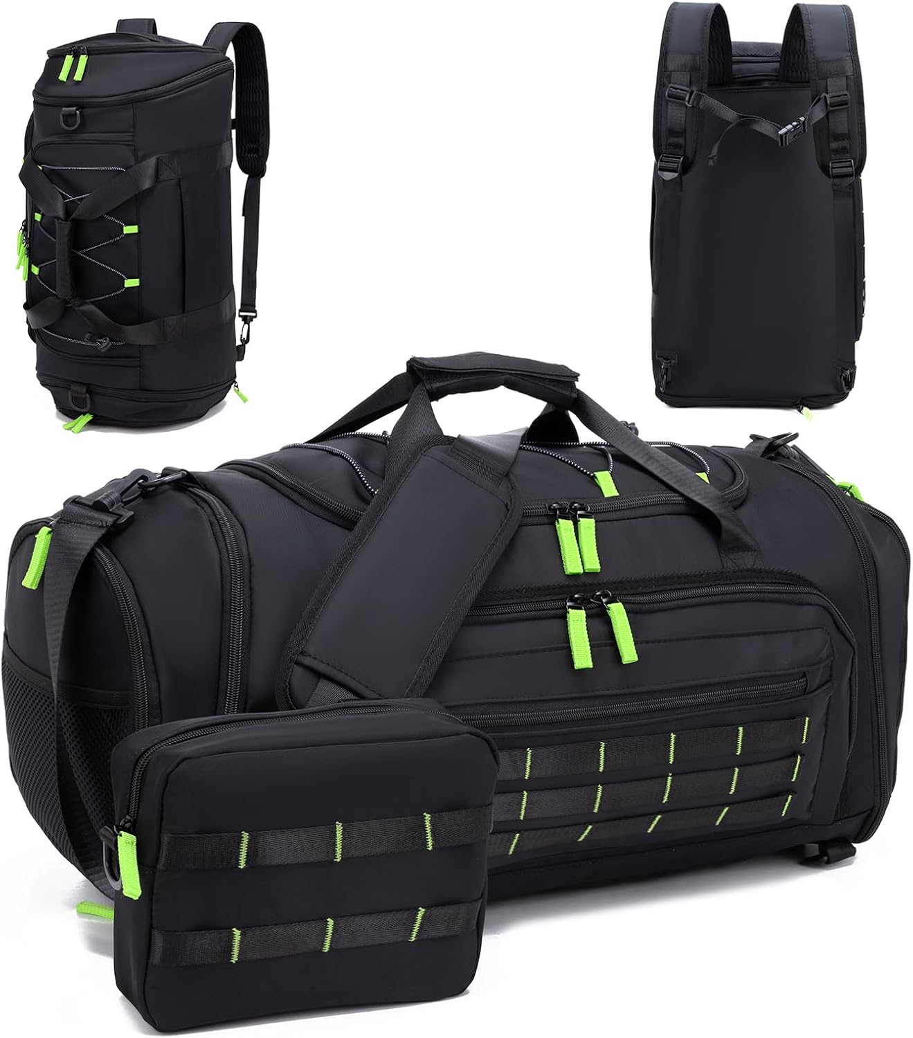 46L Sports Travel Duffel Bag with Shoe Compartment - AULYAH