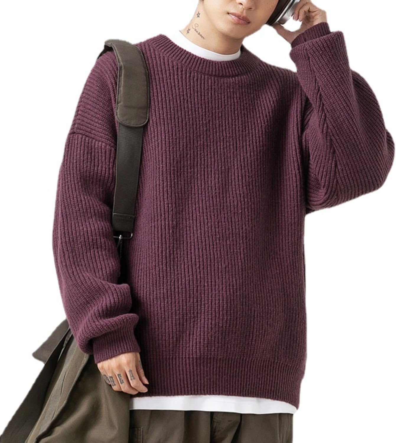 Men's Vintage Grandpa Aesthetic Sweaters for Stylish Streetwear