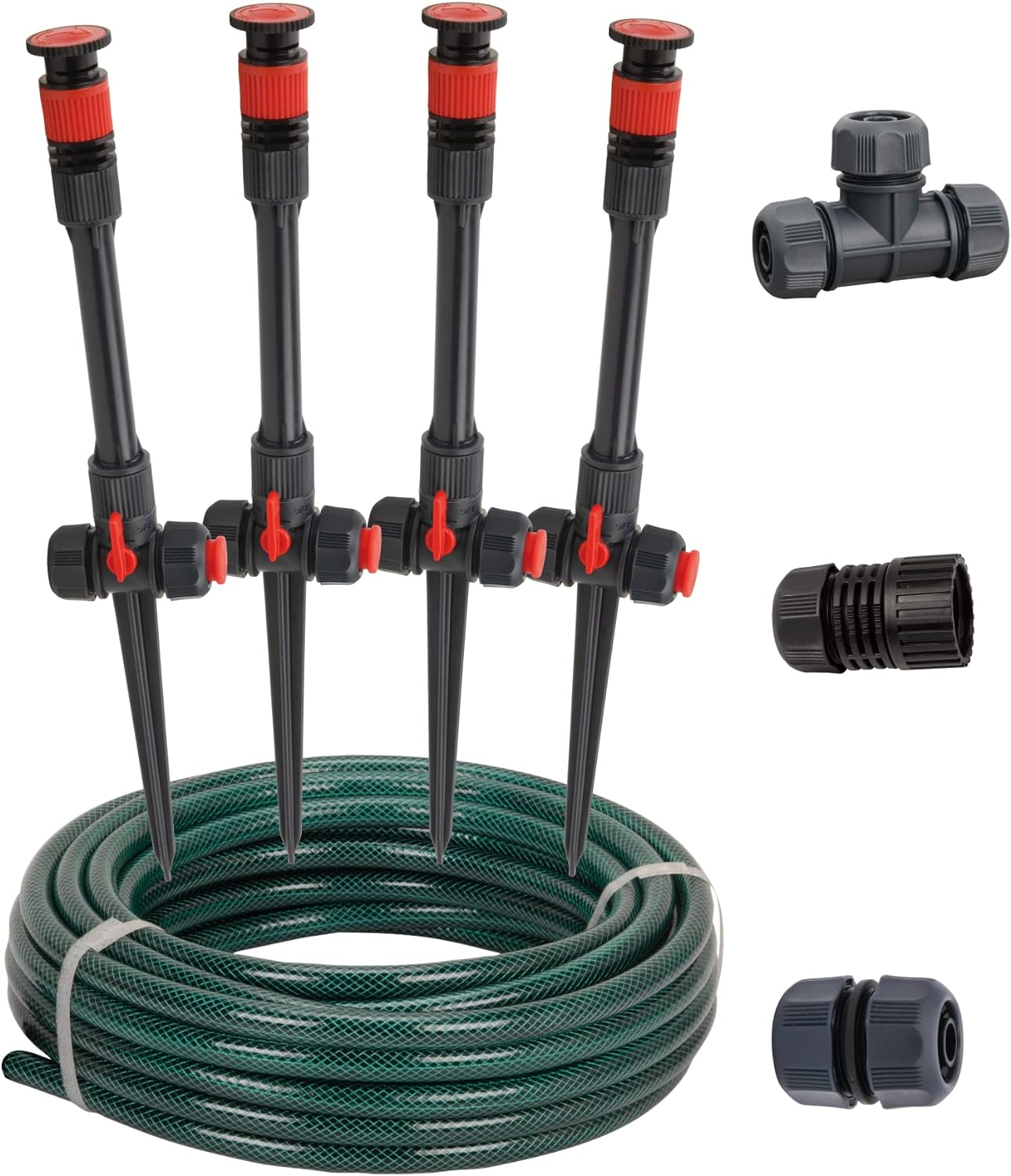 Eden 98063 Multi-Adjustable Flex Design Garden Sprinkler System