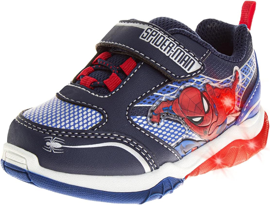 Marvel Comics Character Sneakers for Kids - Spiderman & Avengers