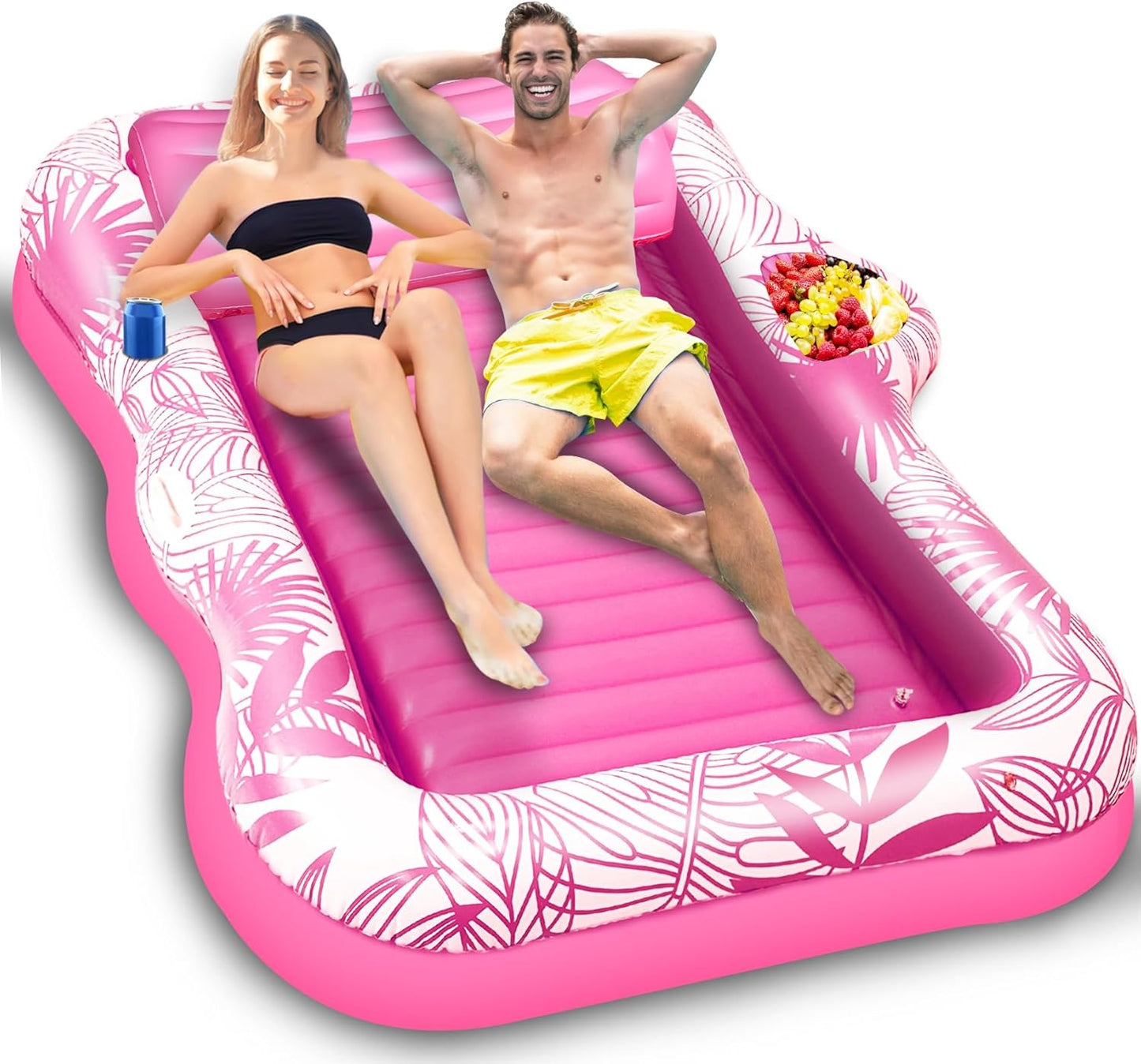 Extra Large Inflatable Tanning Pool Float for Ultimate Relaxation