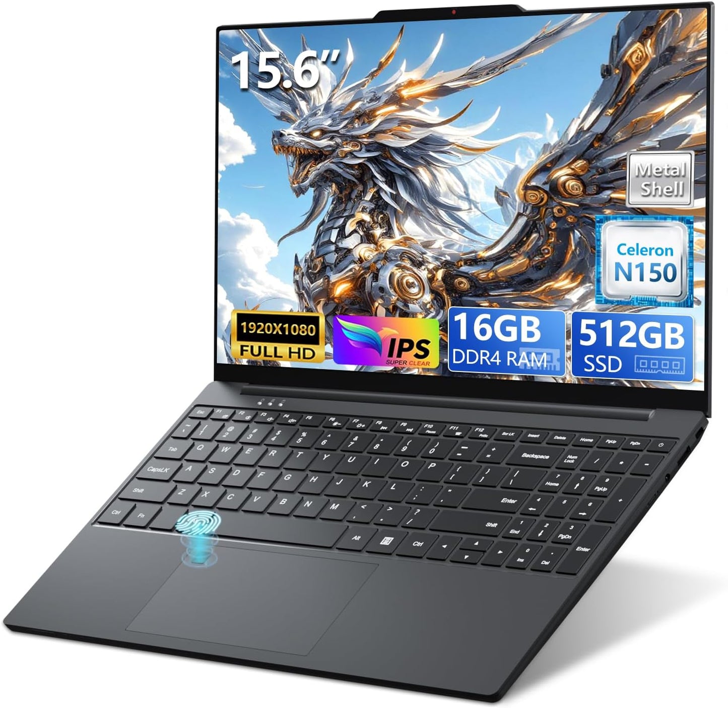 2025 Laptop with N150 Processor and 16GB RAM for Gaming
