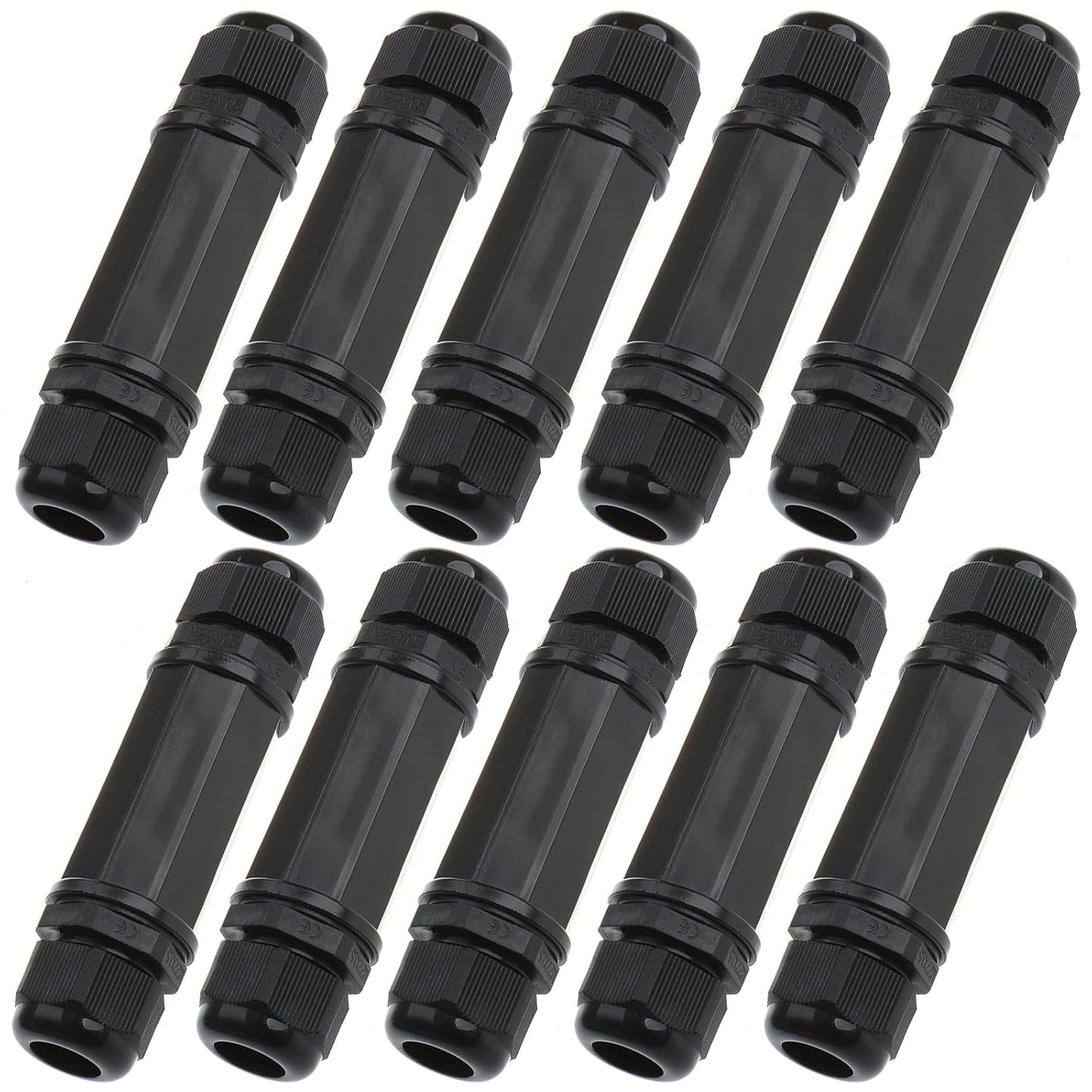 10PCS M22Z Shielded RJ45 Waterproof Connectors for Outdoor Use