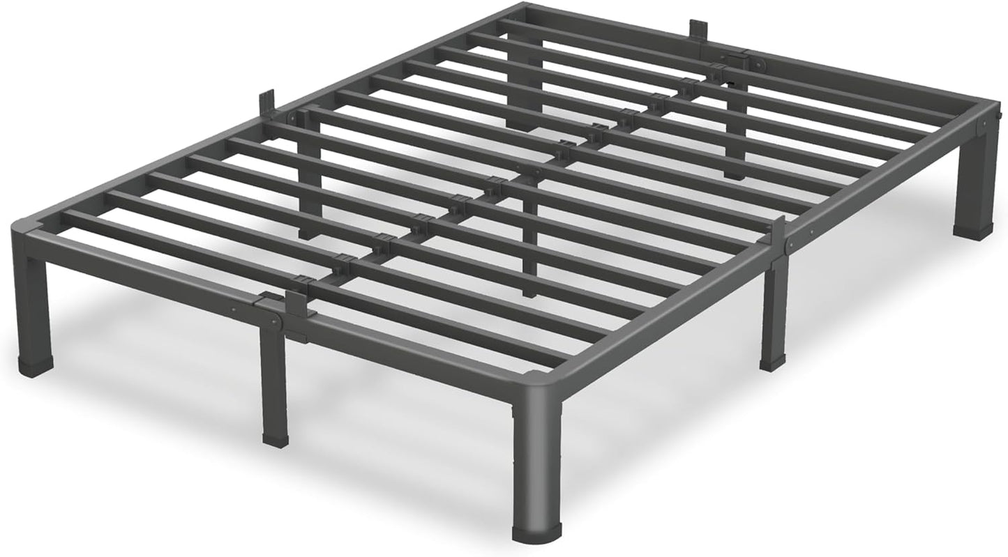 7 Inch Queen Bed Frame with Heavy Duty Metal Platform Design