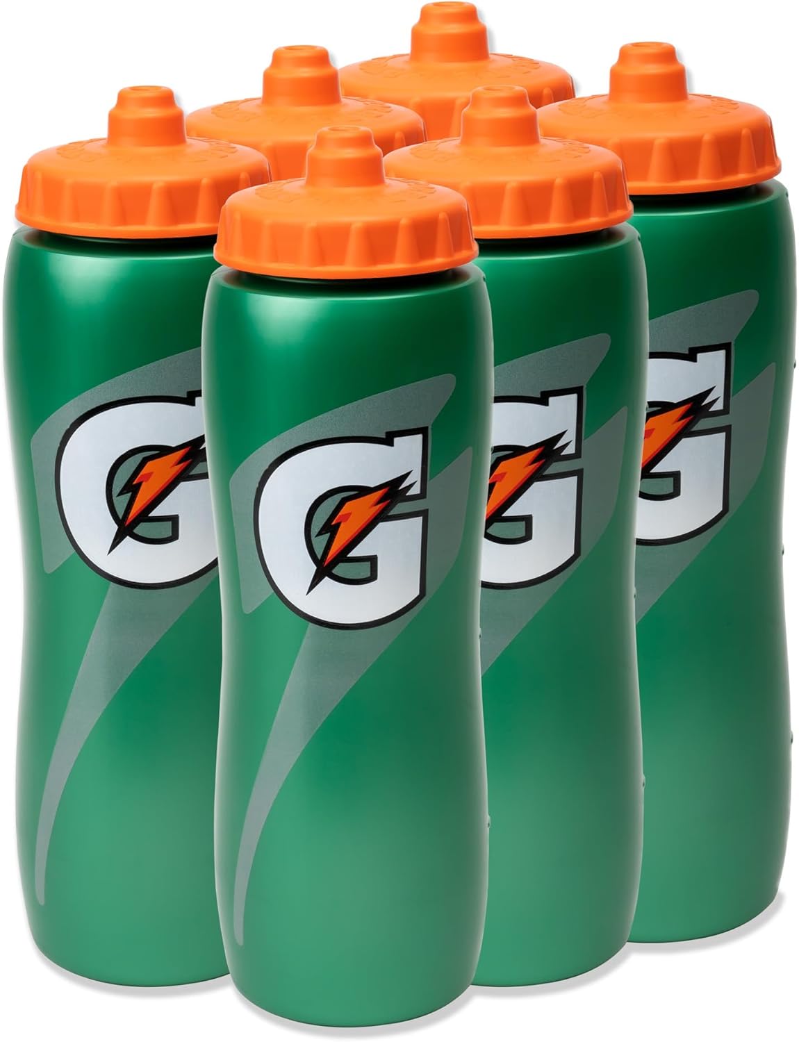 Gatorade 32 Oz Squeeze Water Sports Bottle - Value Pack