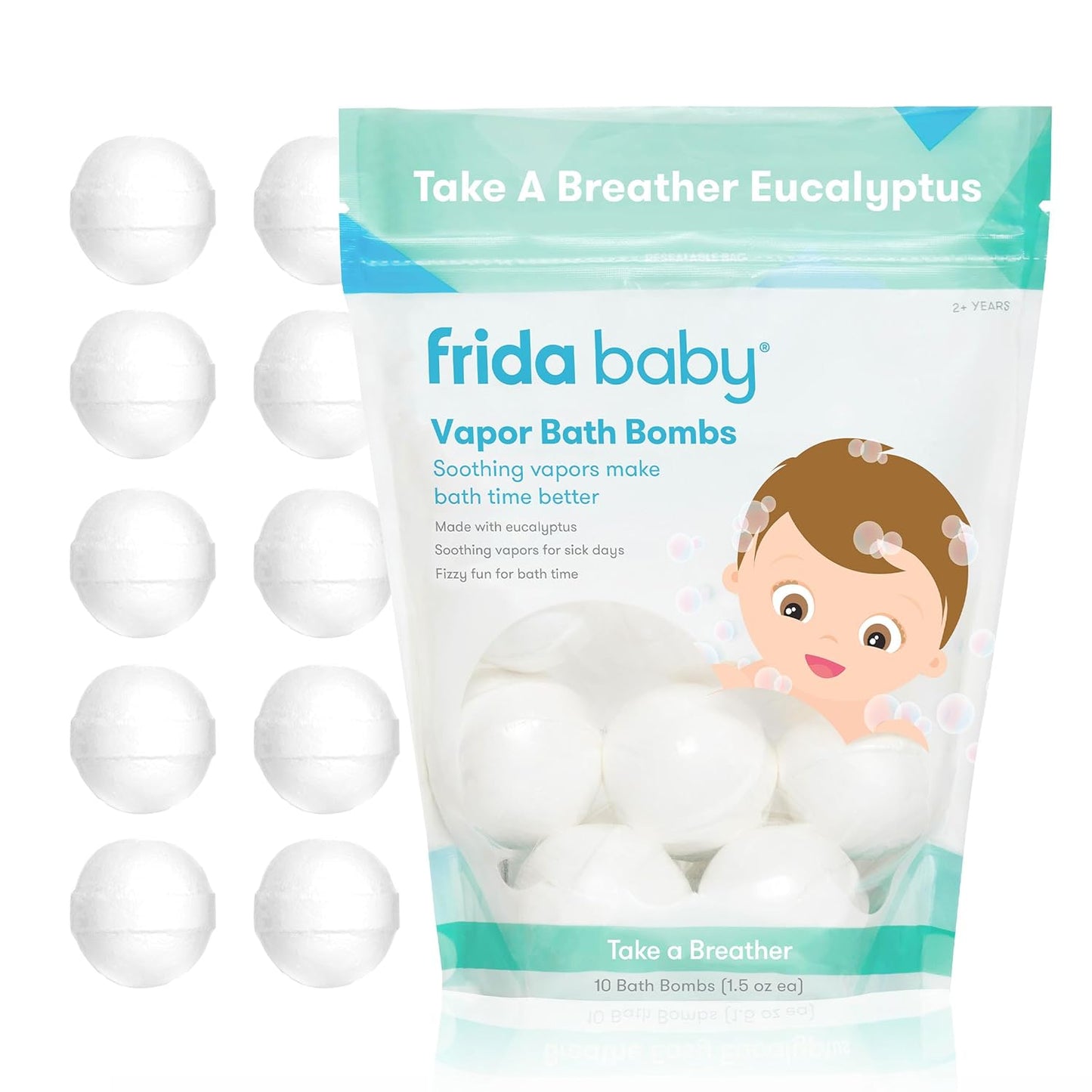 10 Natural Eucalyptus Bath Bombs for Kids