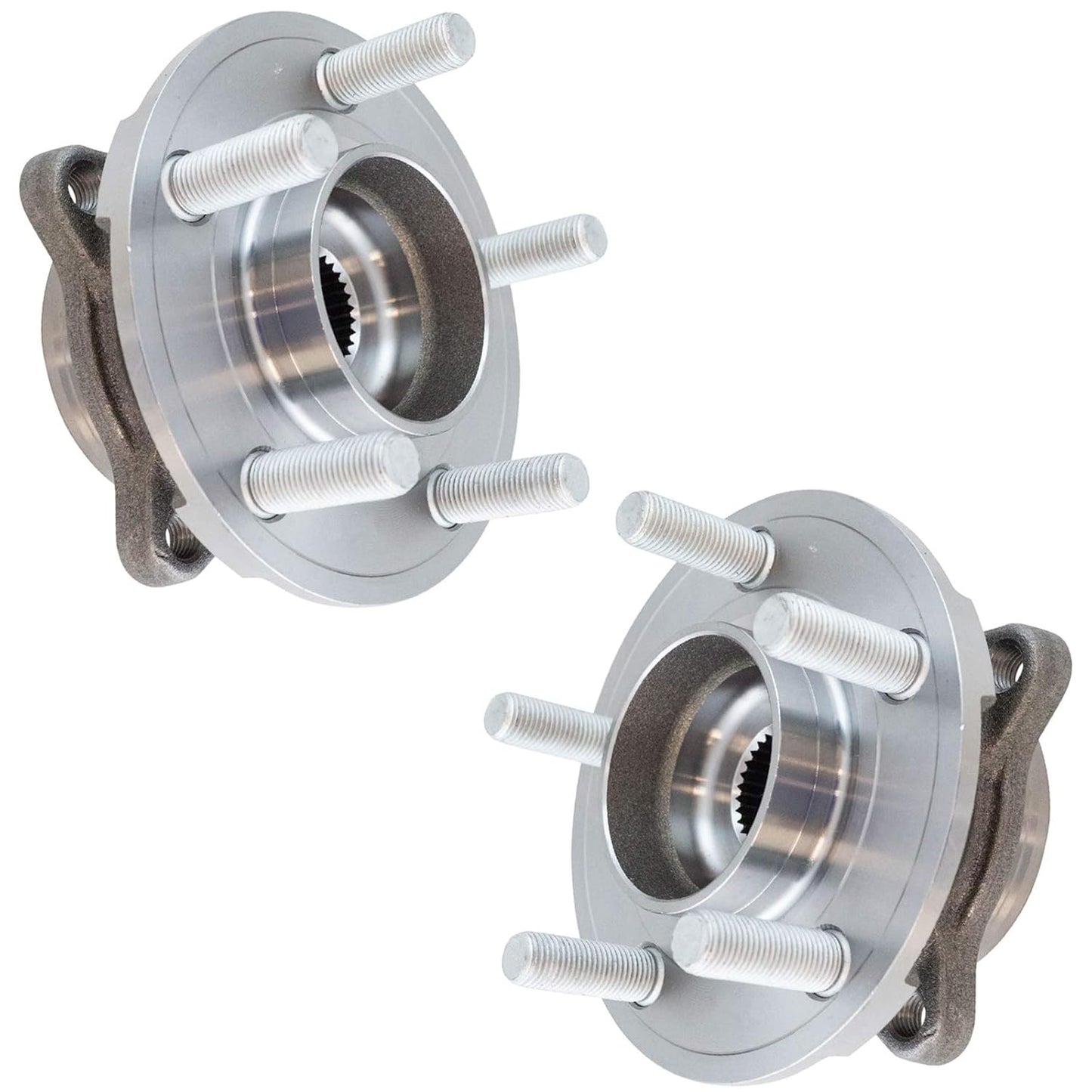 TRQ Rear Wheel Bearing & Hub Assembly Set for Ford Mustang GT