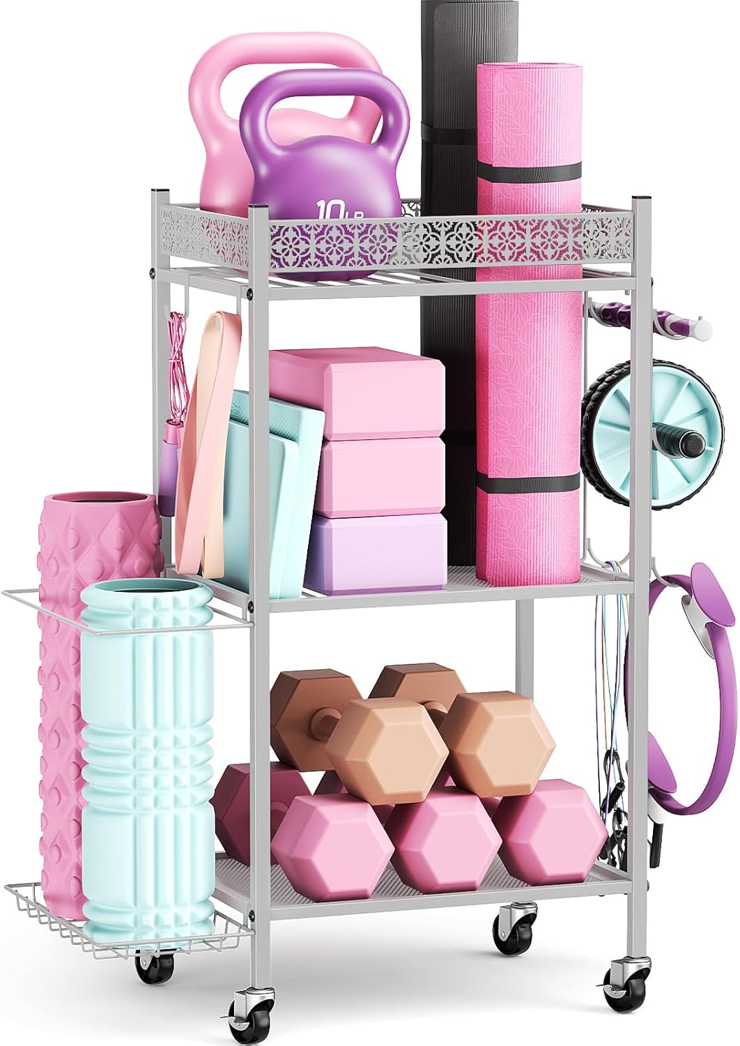 VOPEAK Yoga Mat Storage Rack - Organize Your Home Gym!