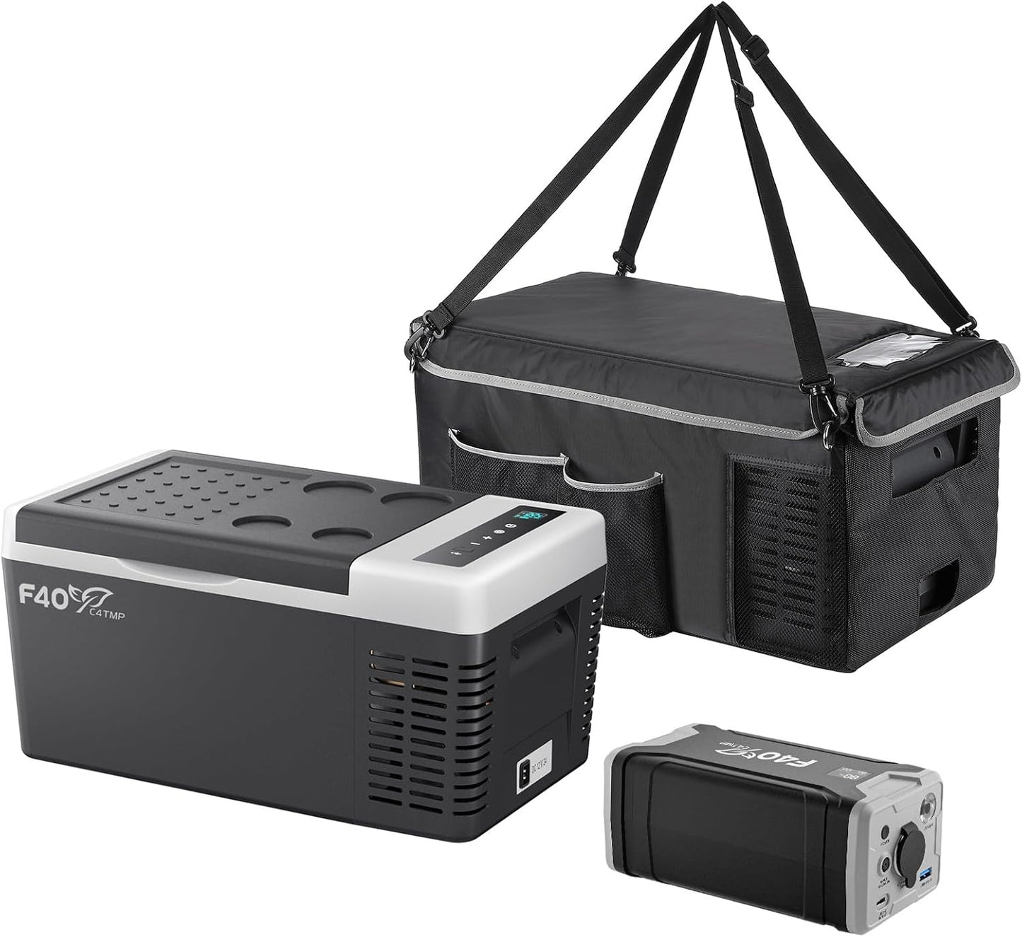 Portable Refrigerator Bundle: Keep Food Cold Anywhere!