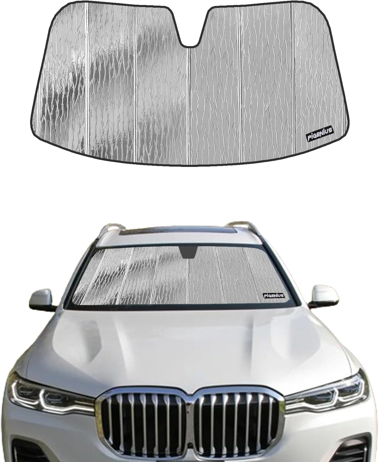 Windshield Sun Shade for BMW X5, X7, and Alpina XB7 Models