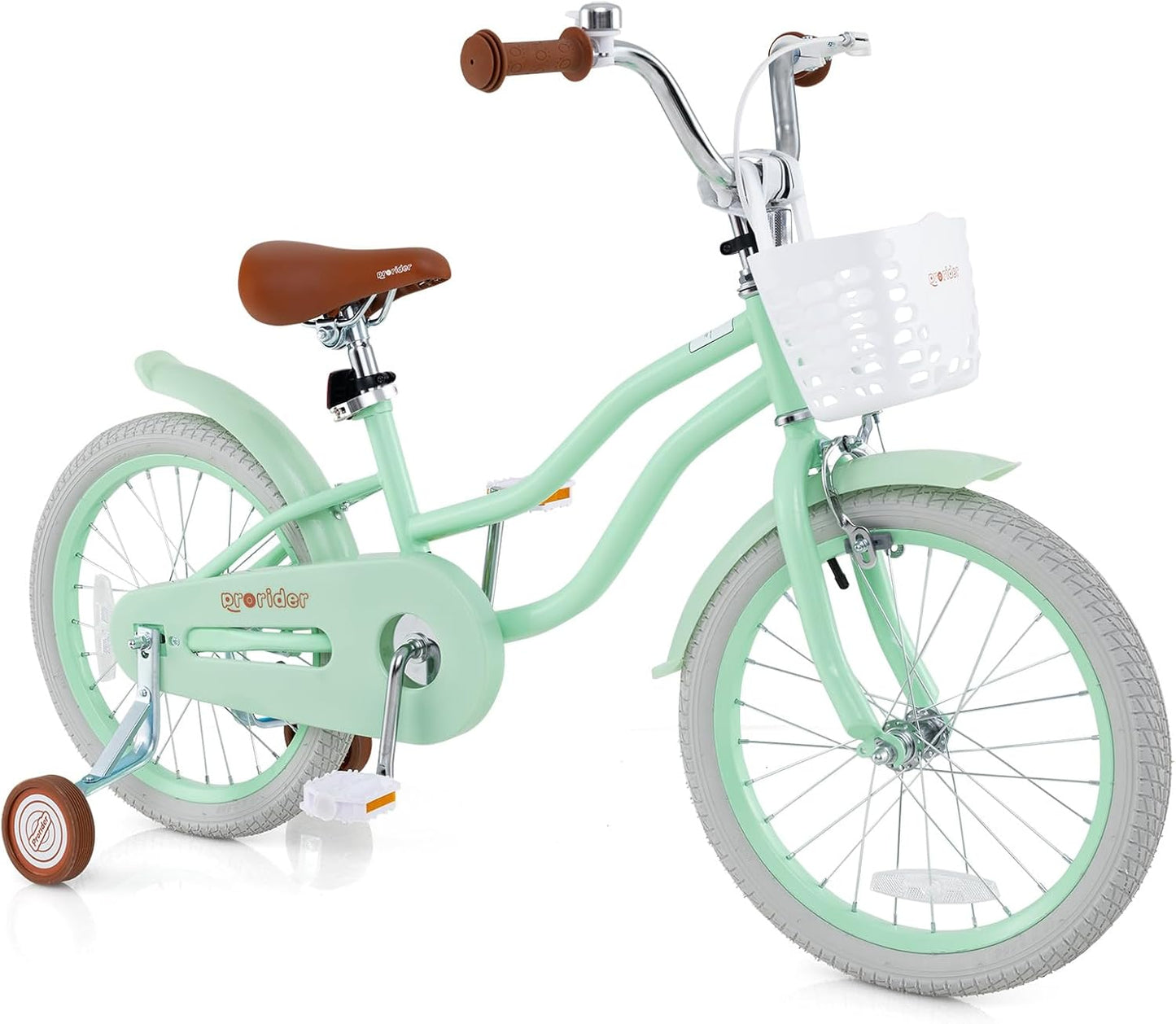 Kids Bike with Adjustable Seat and Removable Basket for Fun